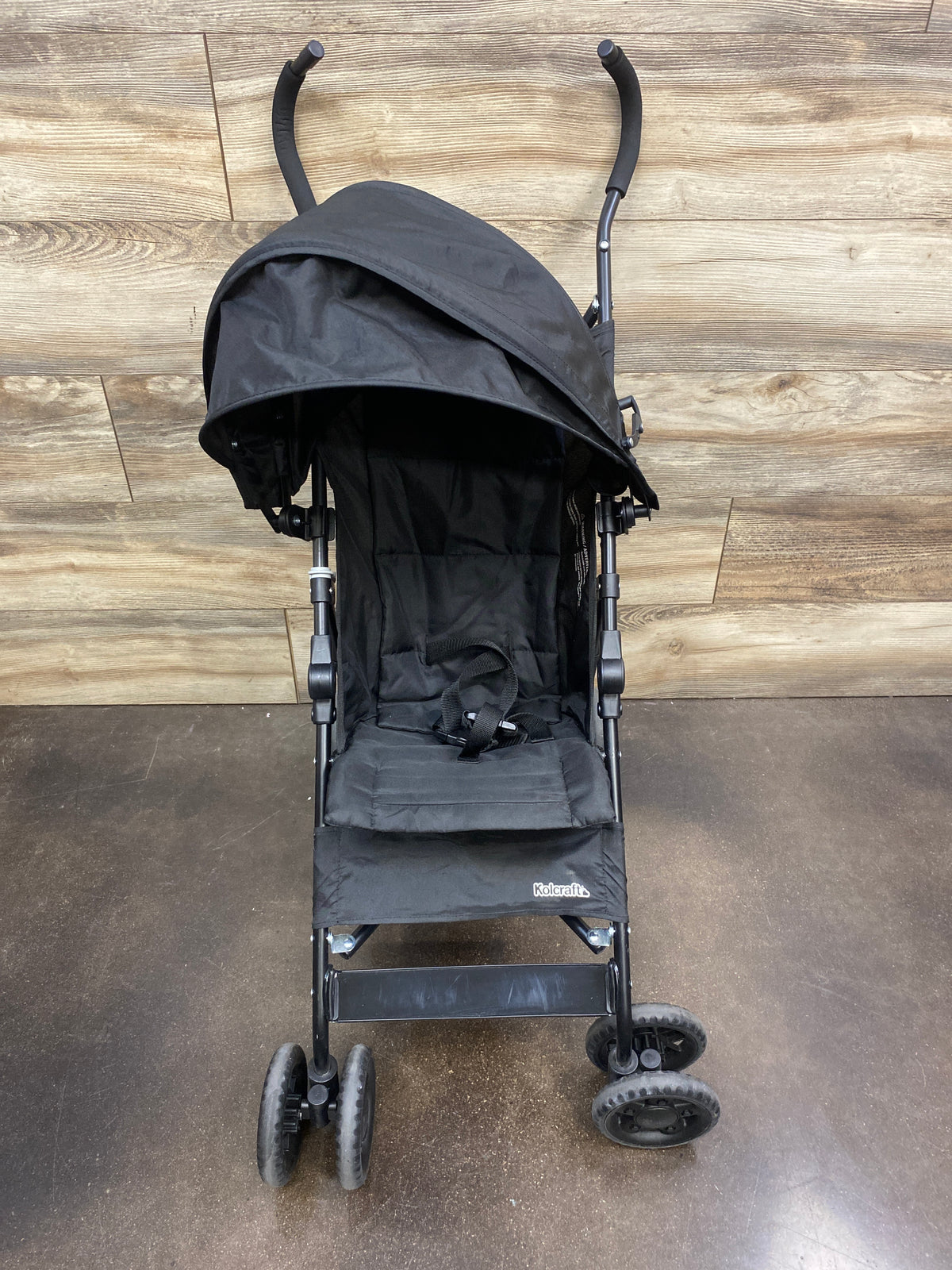 Kolcraft Cloud Umbrella Stroller, Black