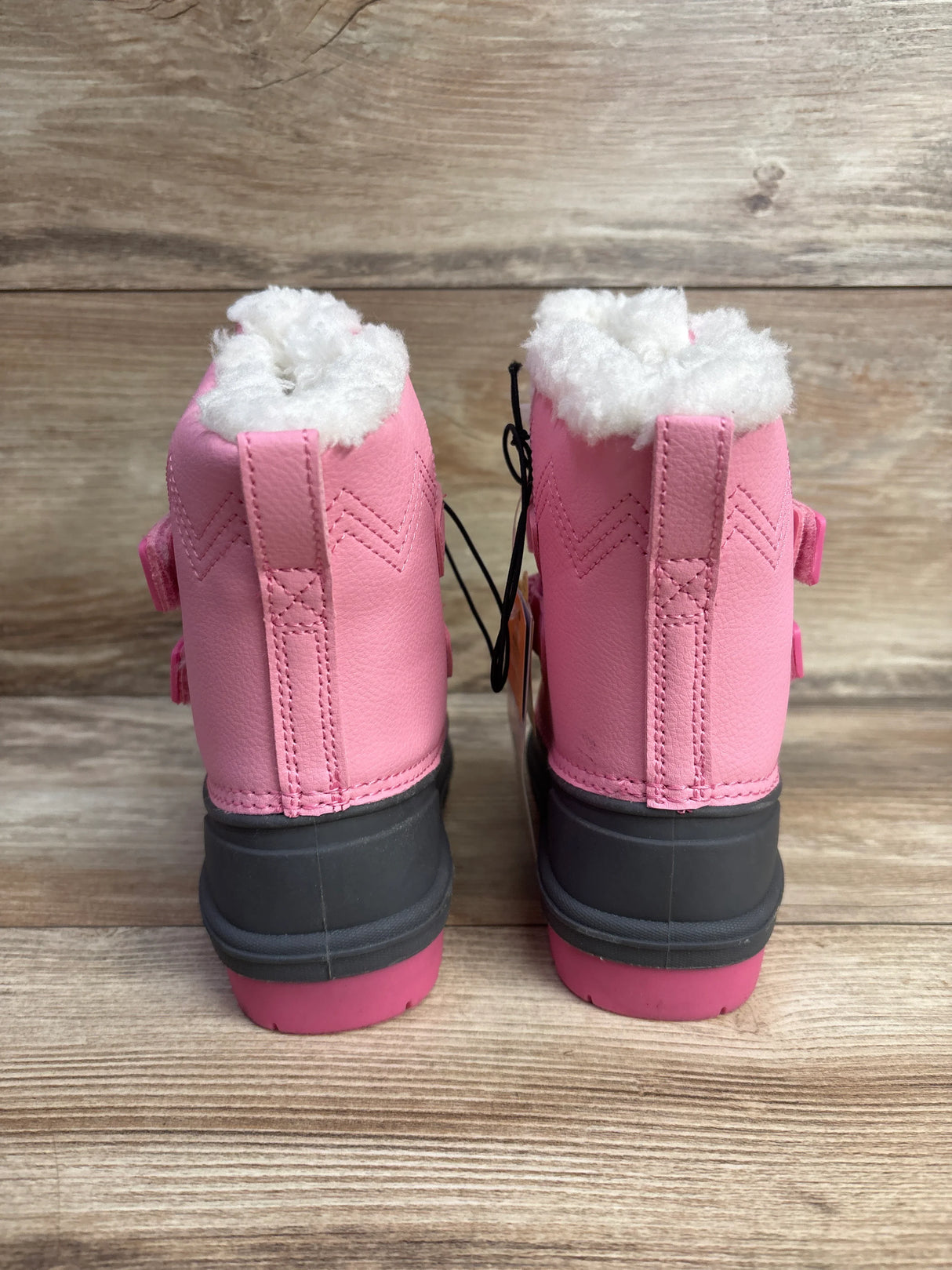 NEW Cat & Jack Denver Winter Boots Pink sz 8c