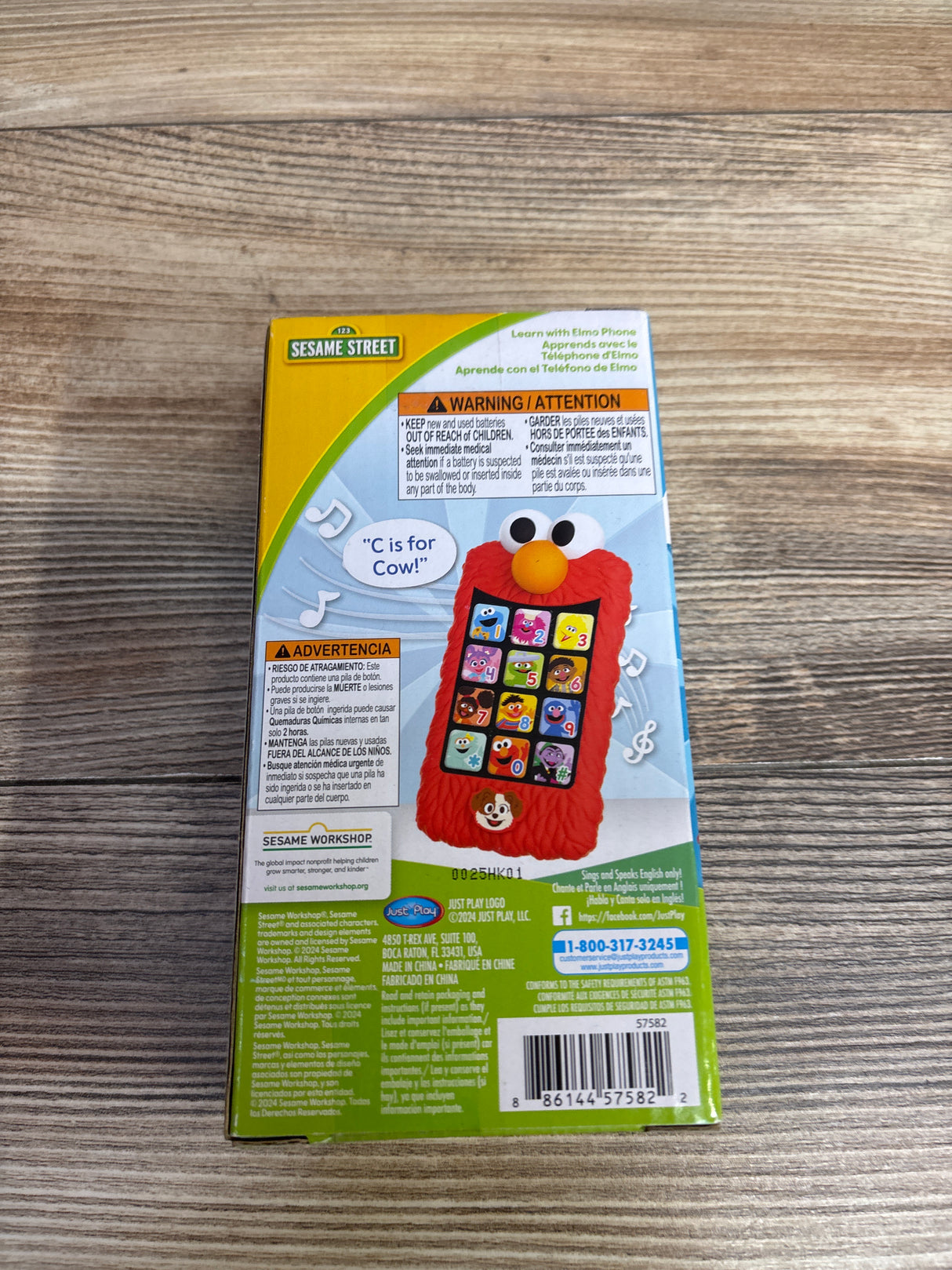 NEW Sesame Street Learn with Elmo Phone