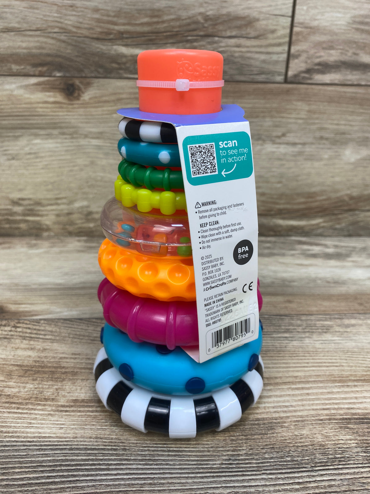 NEW Sassy Stacks of Circles Ring Stacker