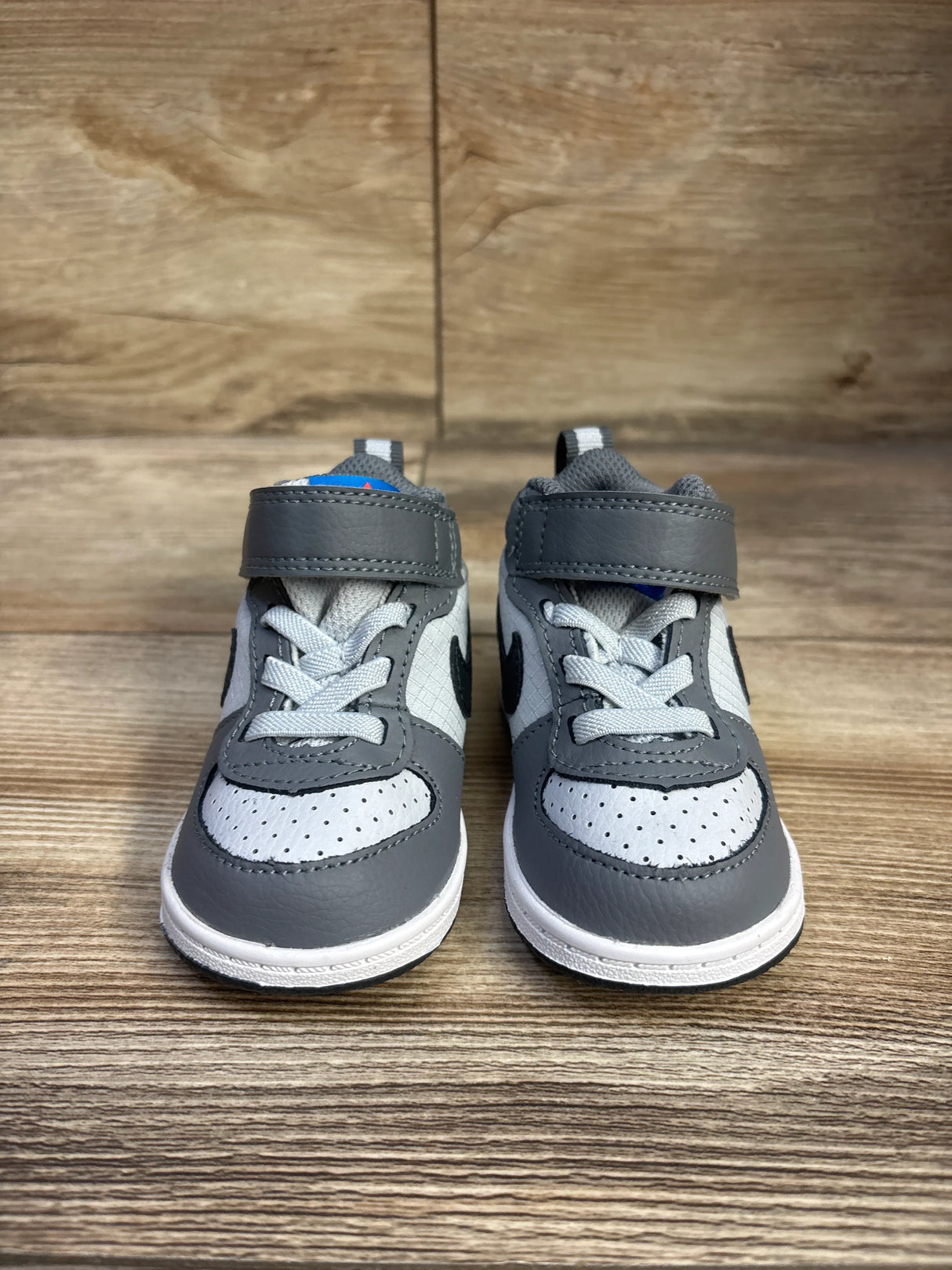 Nike Court Borough Mid TD 'Grey' Sneakers sz 4c
