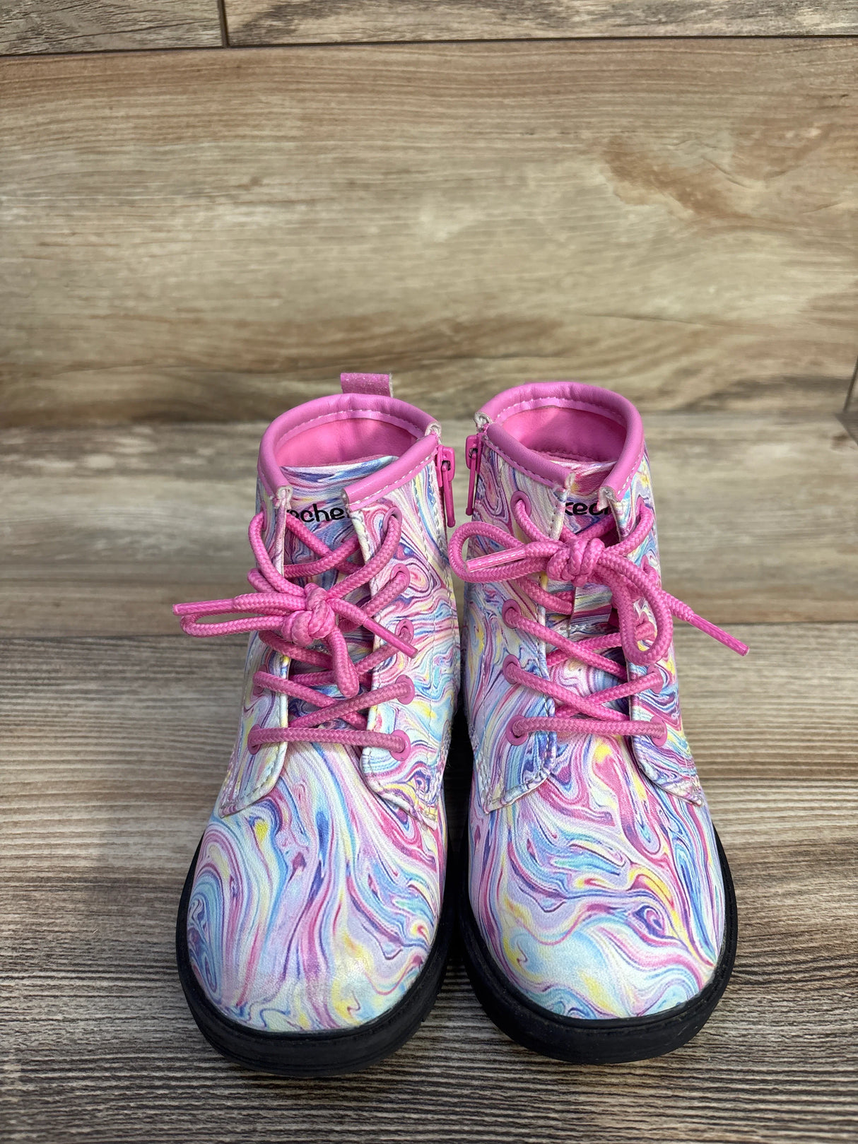 Sketchers Gravlen Color Whirl Boots Pink sz 7c