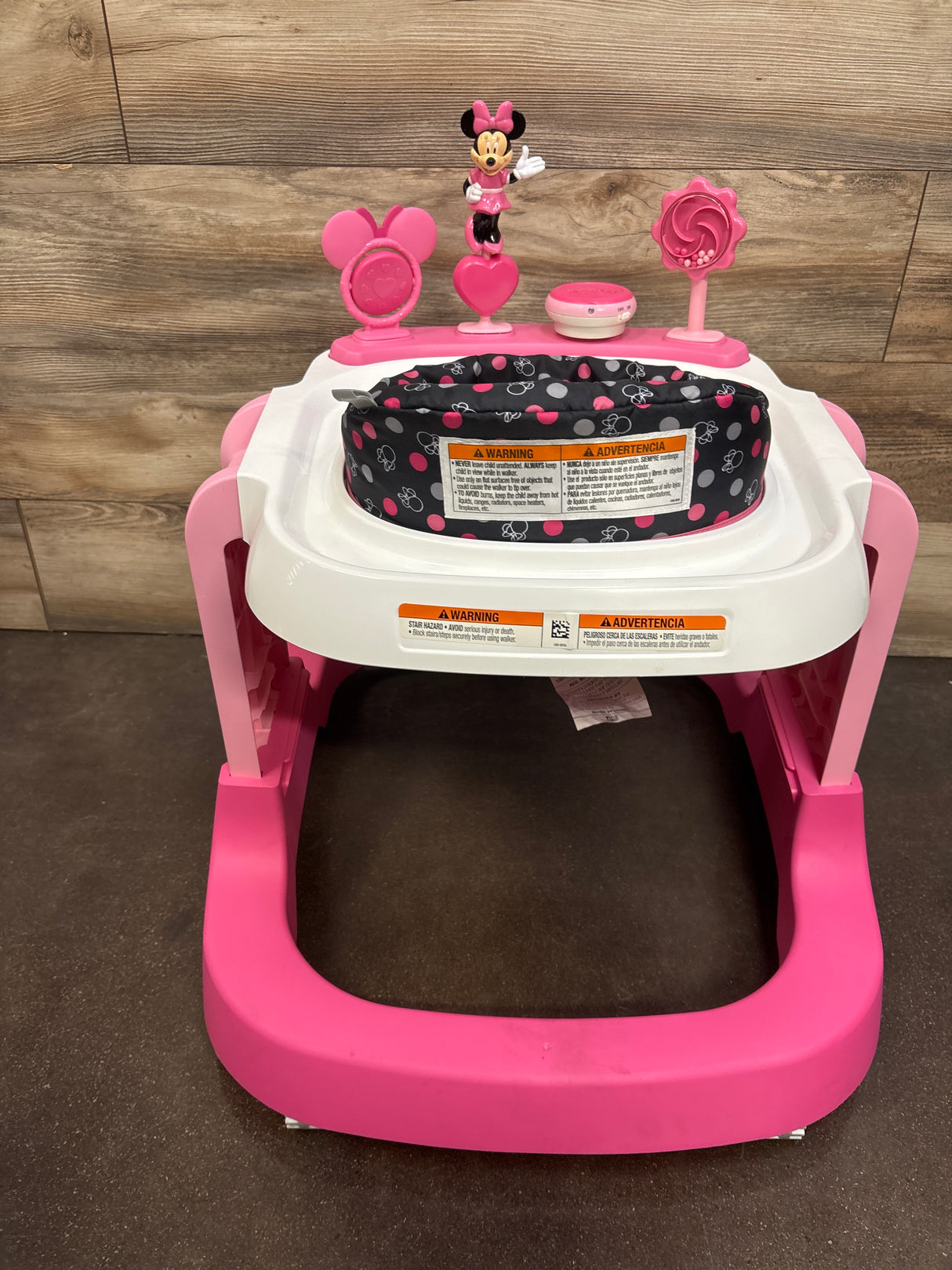 Safety 1st Disney Baby Ready, Set, Walk DX Developmental Walker, Modern Minnie