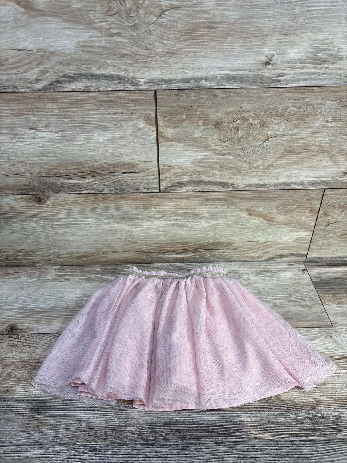 Cat & Jack Sparkly Tulle Skirt Pink sz 4T