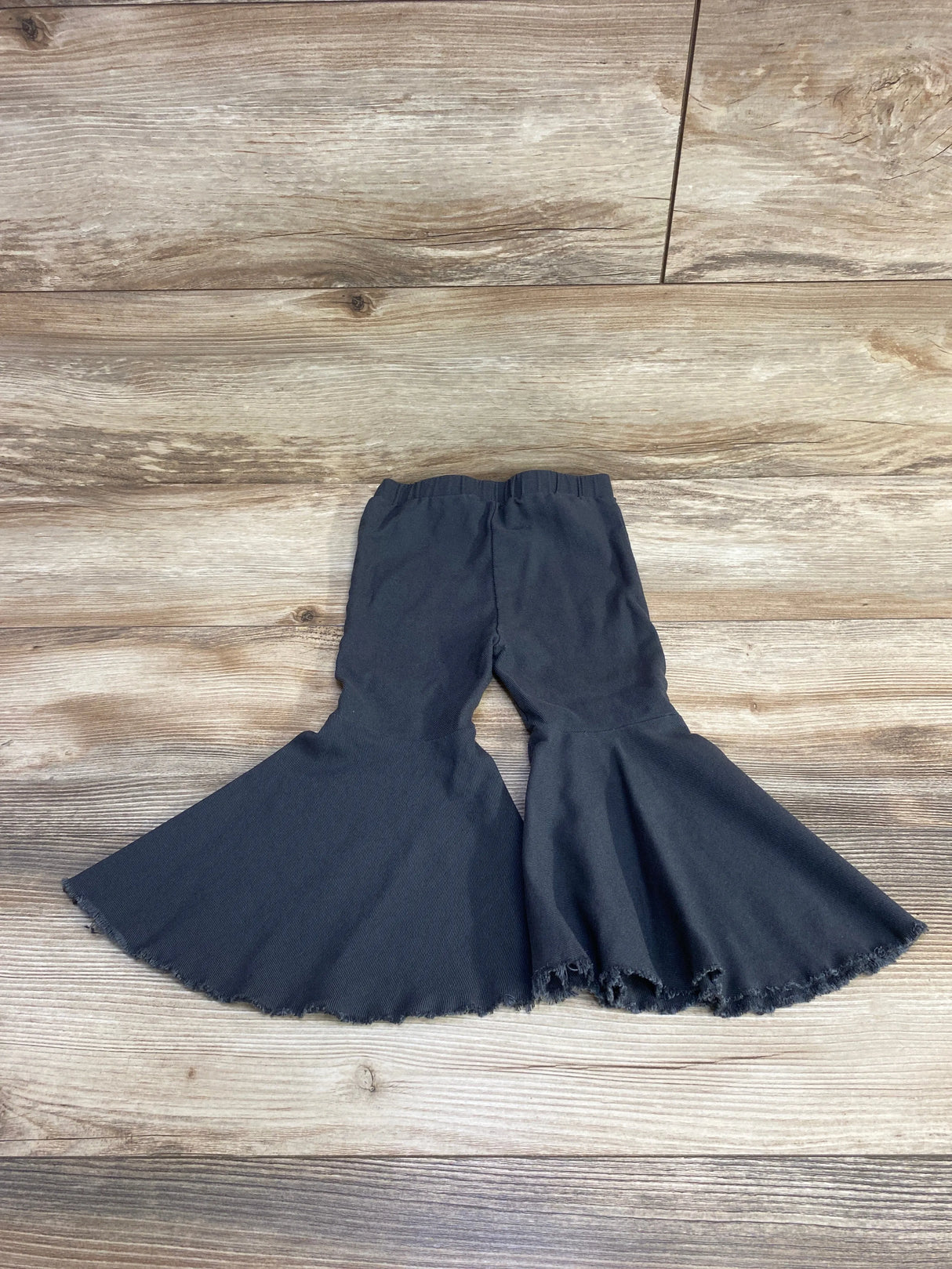 Bailey's Blossoms Distressed Bell Bottoms Grey sz 2T - Me n Mommy To Be