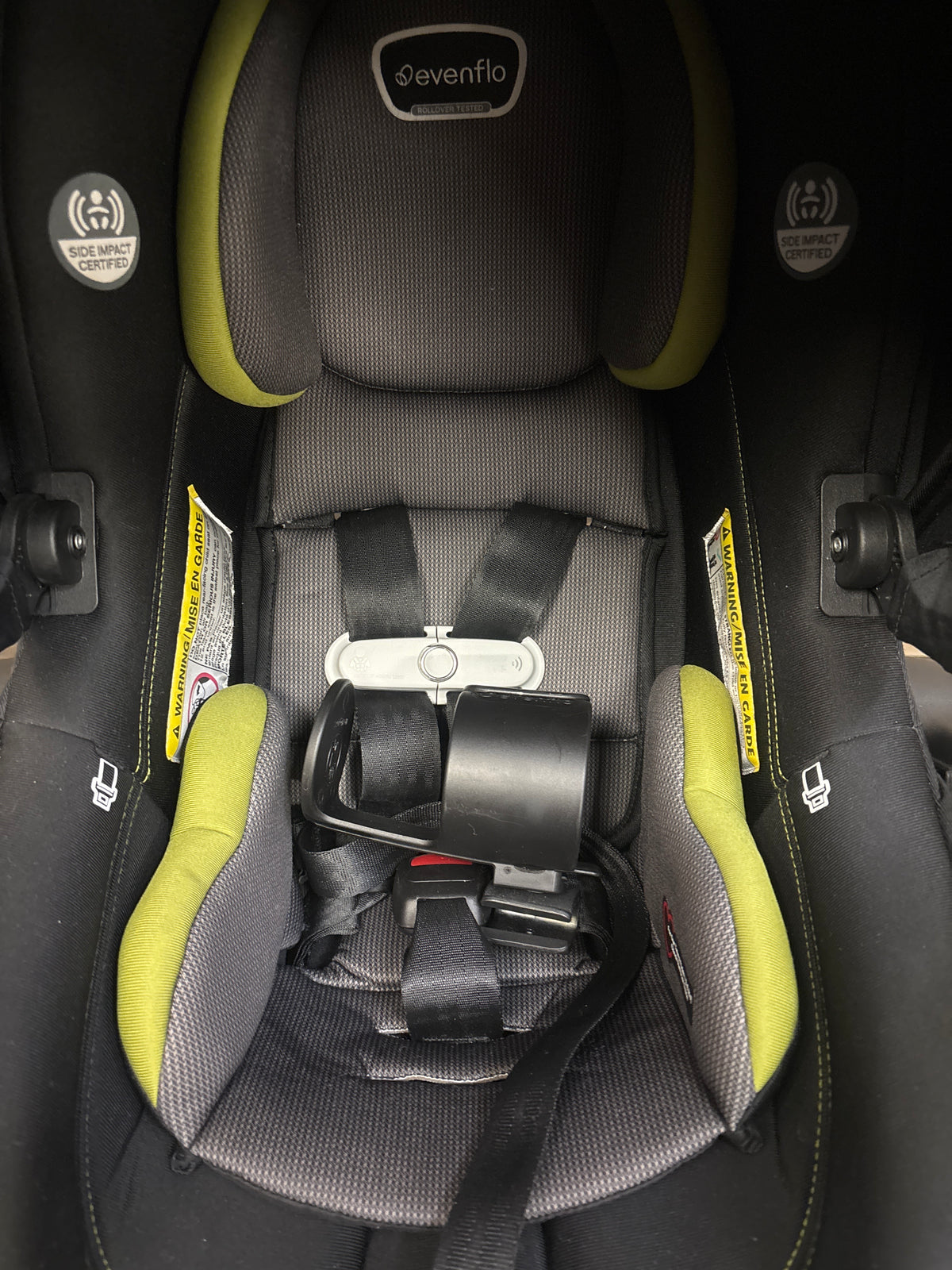 Evenflo Shyft DualRide Travel System in Durham Green