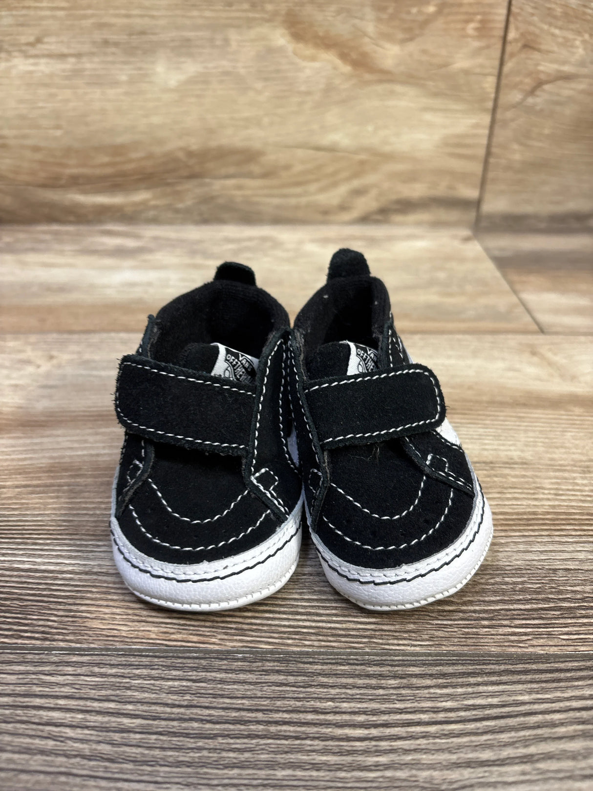 Vans Sk8-Hi Cribs Shoes Black sz 2c