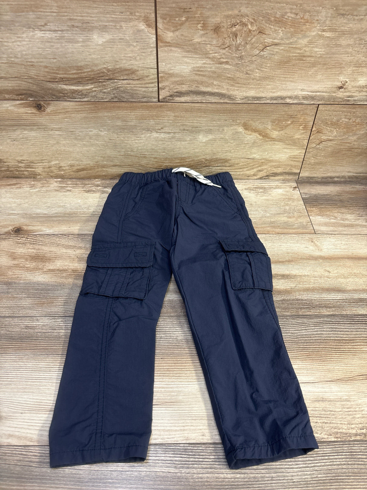 Old Navy Drawstring Cargo Pants Navy sz 4T