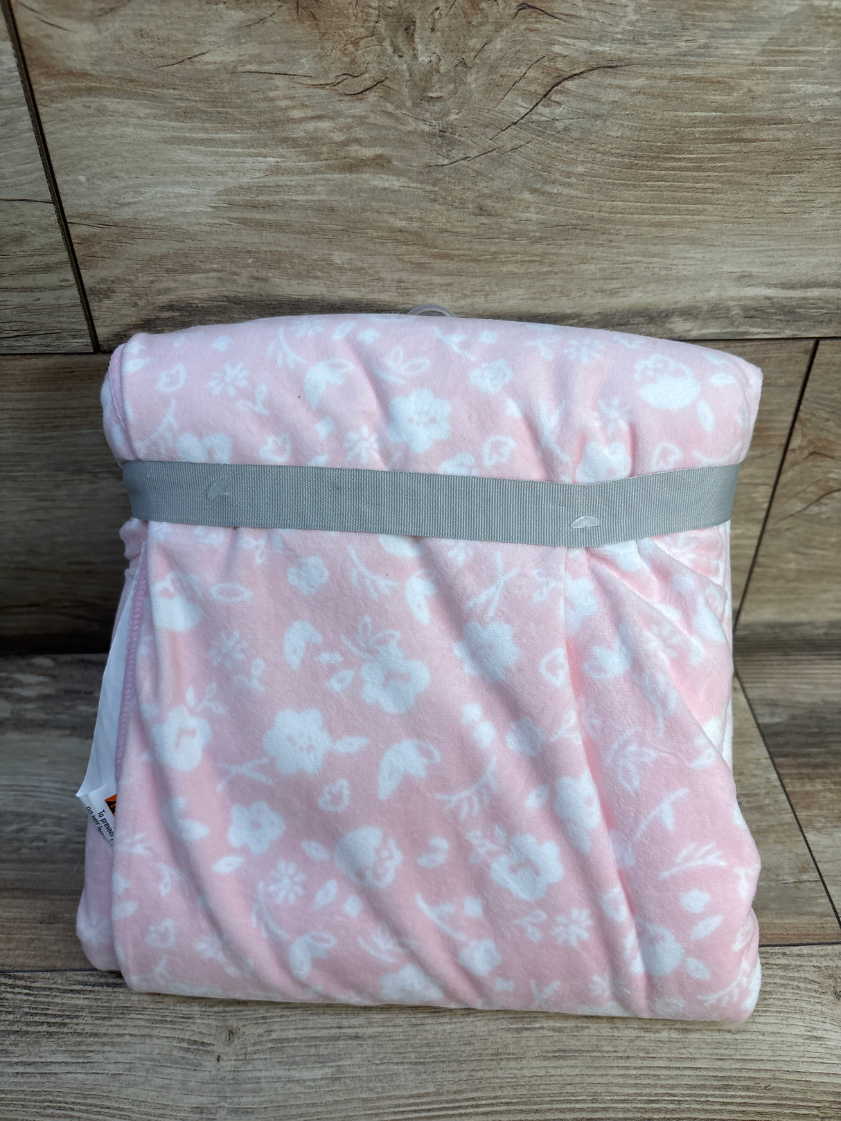 NEW Just Born Plush Baby Blanket Pink