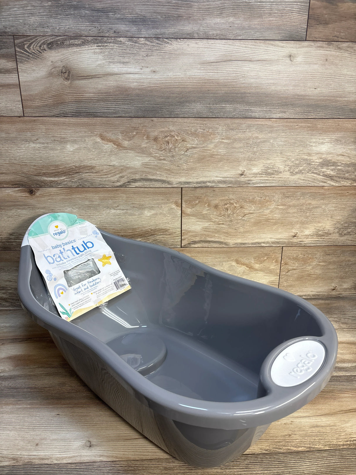 Regalo Baby Basics Bath Tub Grey