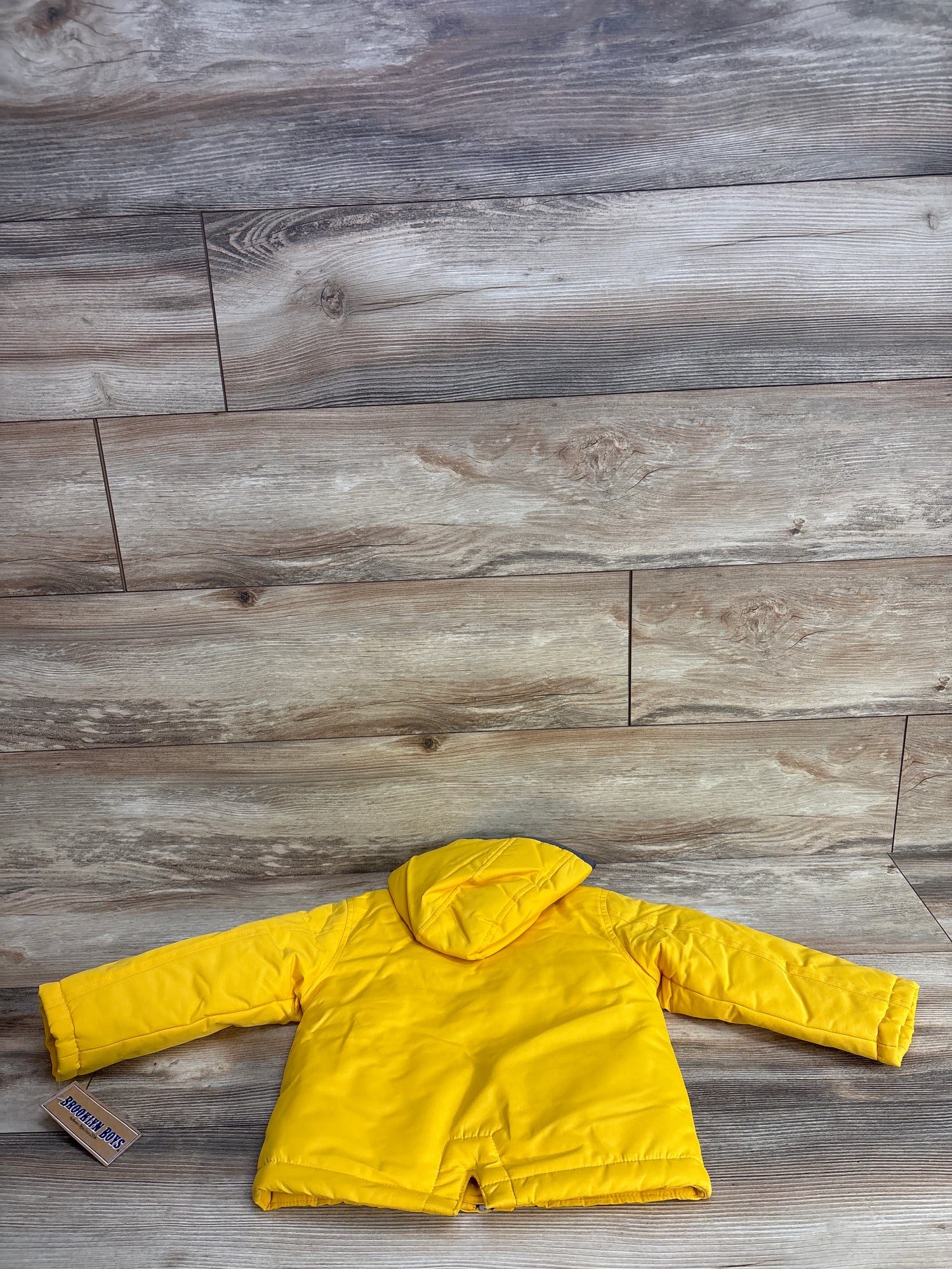 NEW Brooklyn Boys Waterproof Rain Jacket Yellow sz 24m