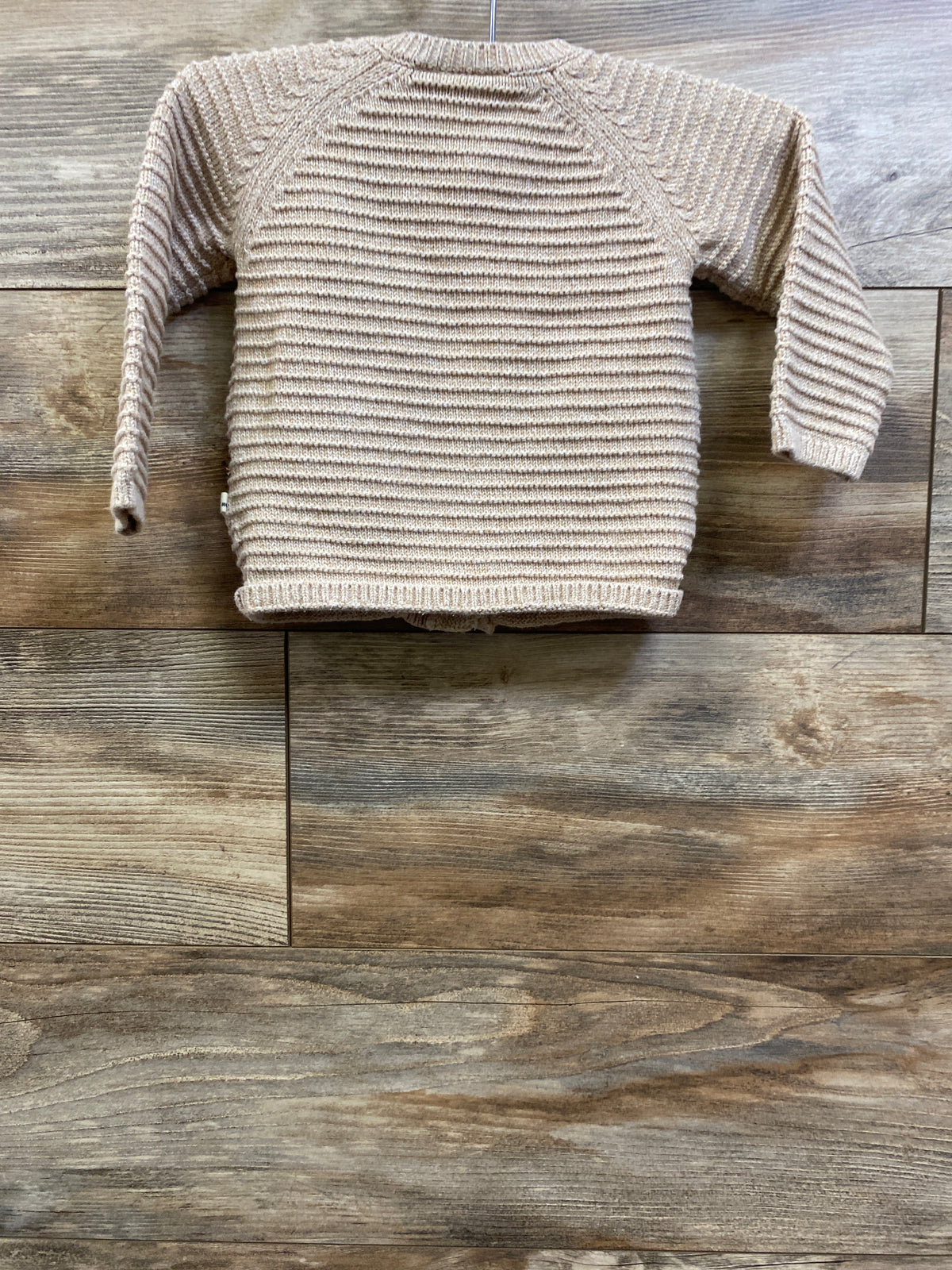 Petite Maison x Nono Knit Button-Up Cardigan Sweater Beige sz 18m