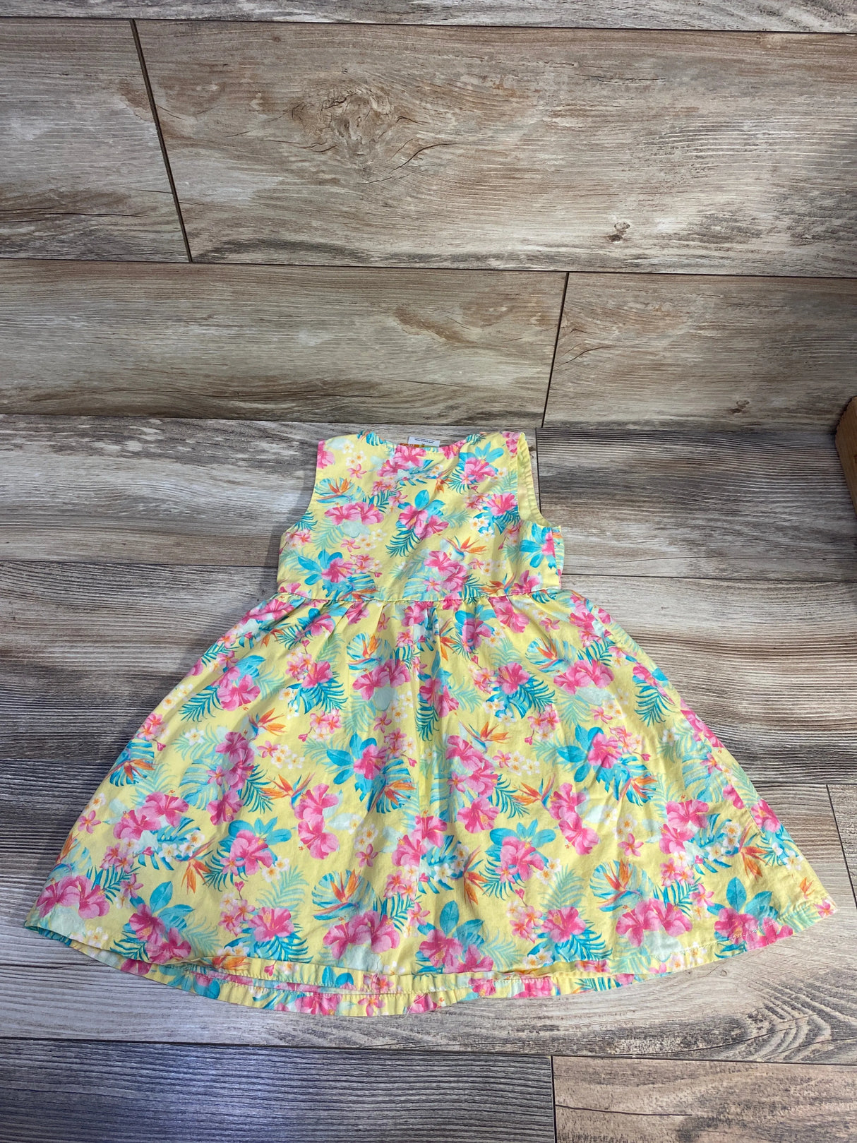 Penelope Mack Floral Dress Yellow sz 3T - Me n Mommy To Be