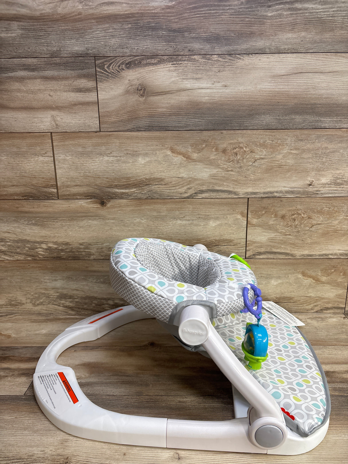 NEW Fisher Price Sit-Me-Up Floor Seat in Grey