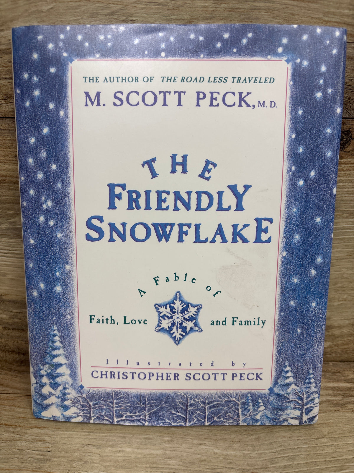 The Friendly Snowflake Hardcover Book