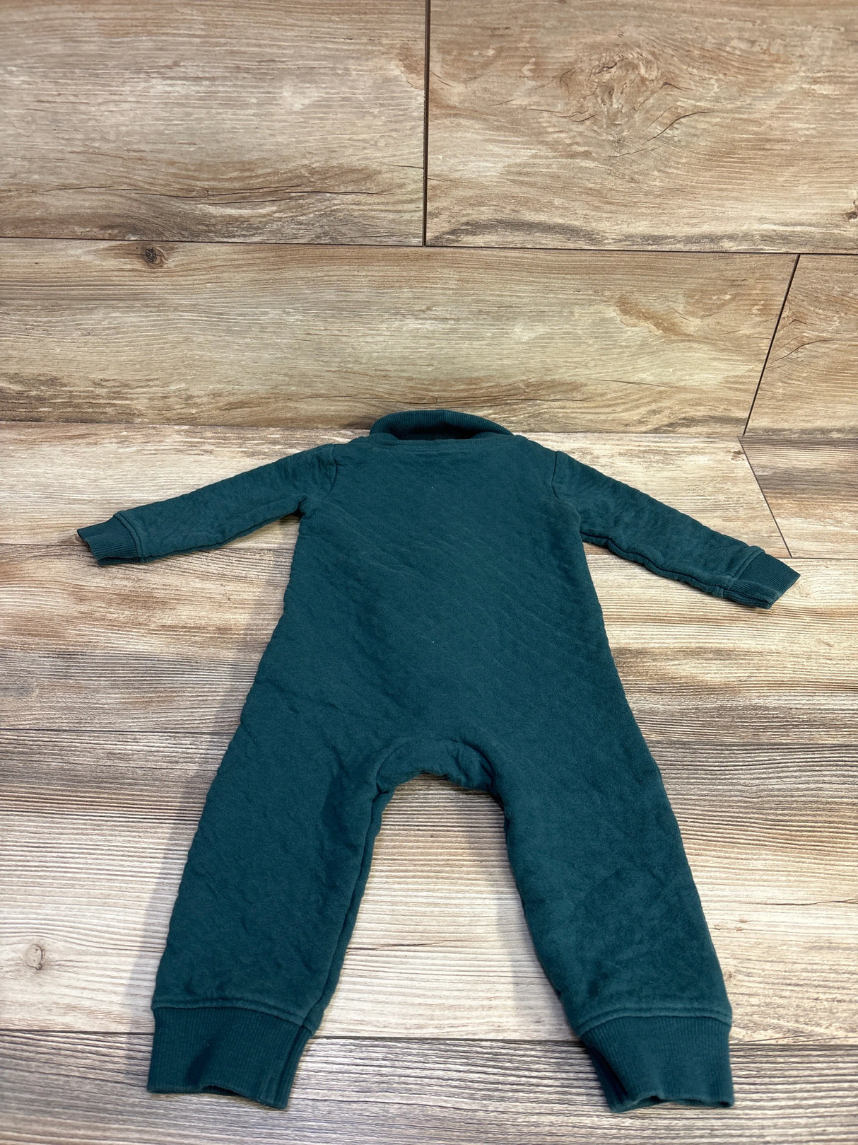 Carter's Button-Front Coverall Emerald Green sz 12m