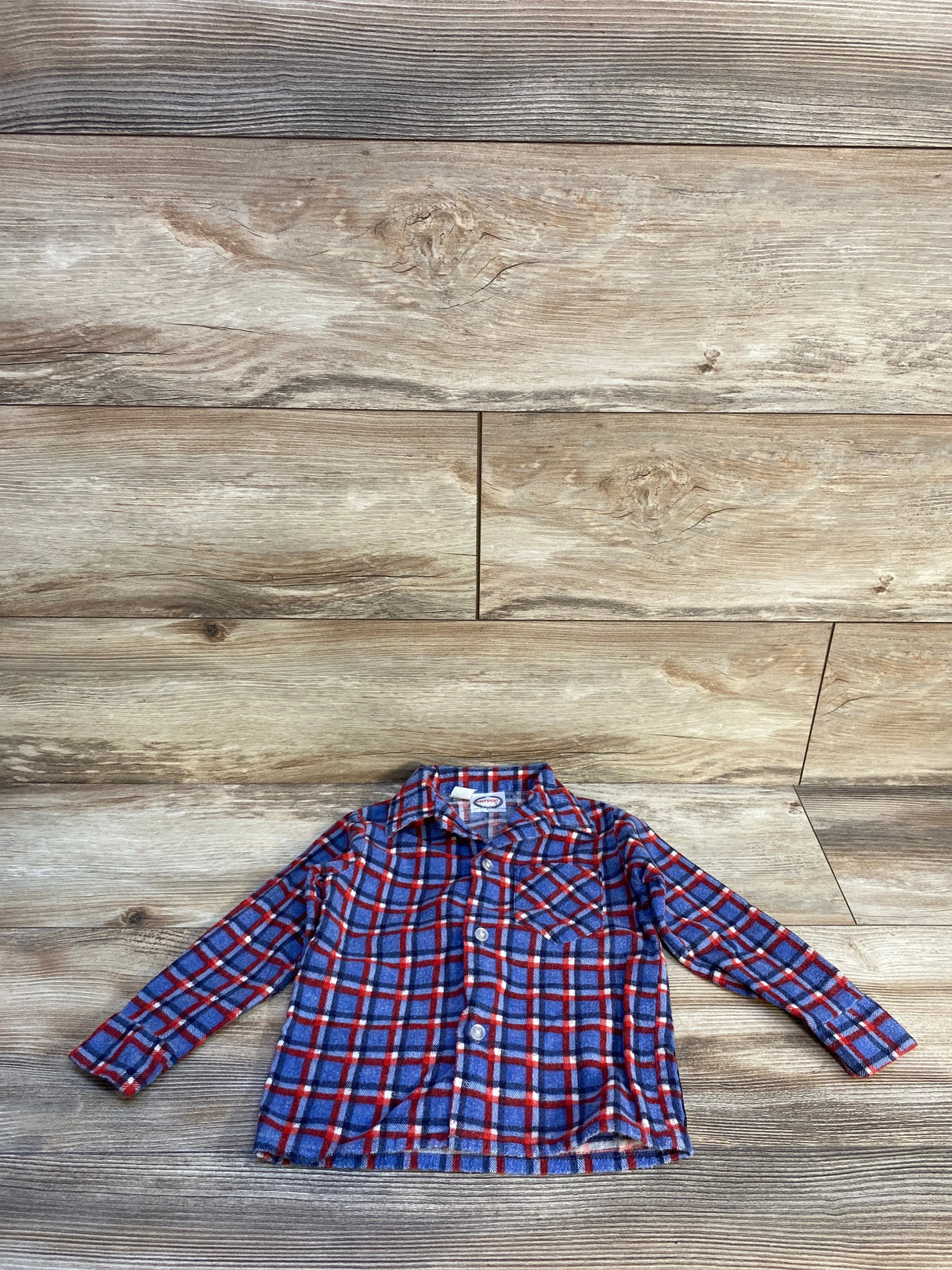 Prepshirt Super Hero Flannel Blue sz 3T