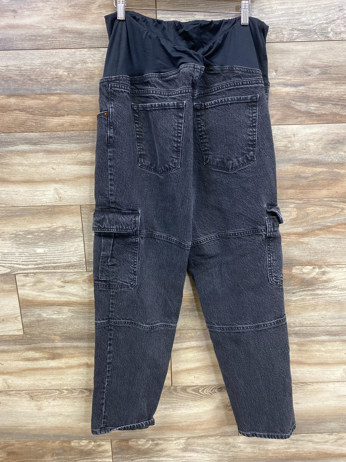 Isabel Maternity Straight Jeans Black sz Large