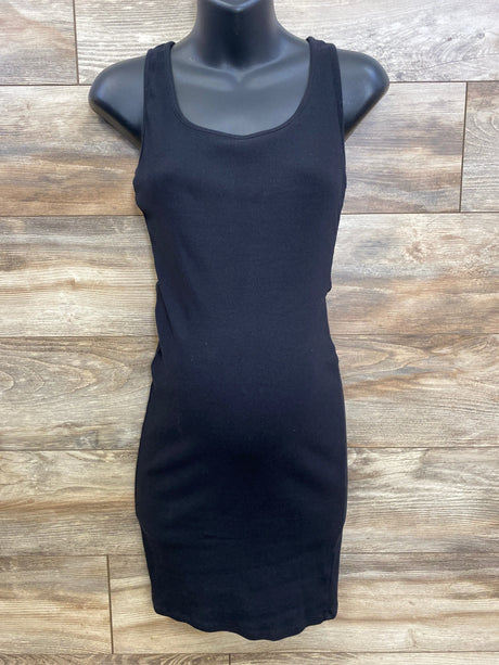 Motherhood Maternity Ribbed Tank Dress Black sz Small - Me n Mommy To Be