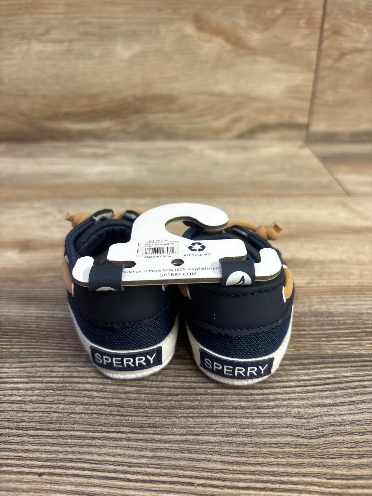 NEW Sperry Crib Boat Shoes Navy sz 3c