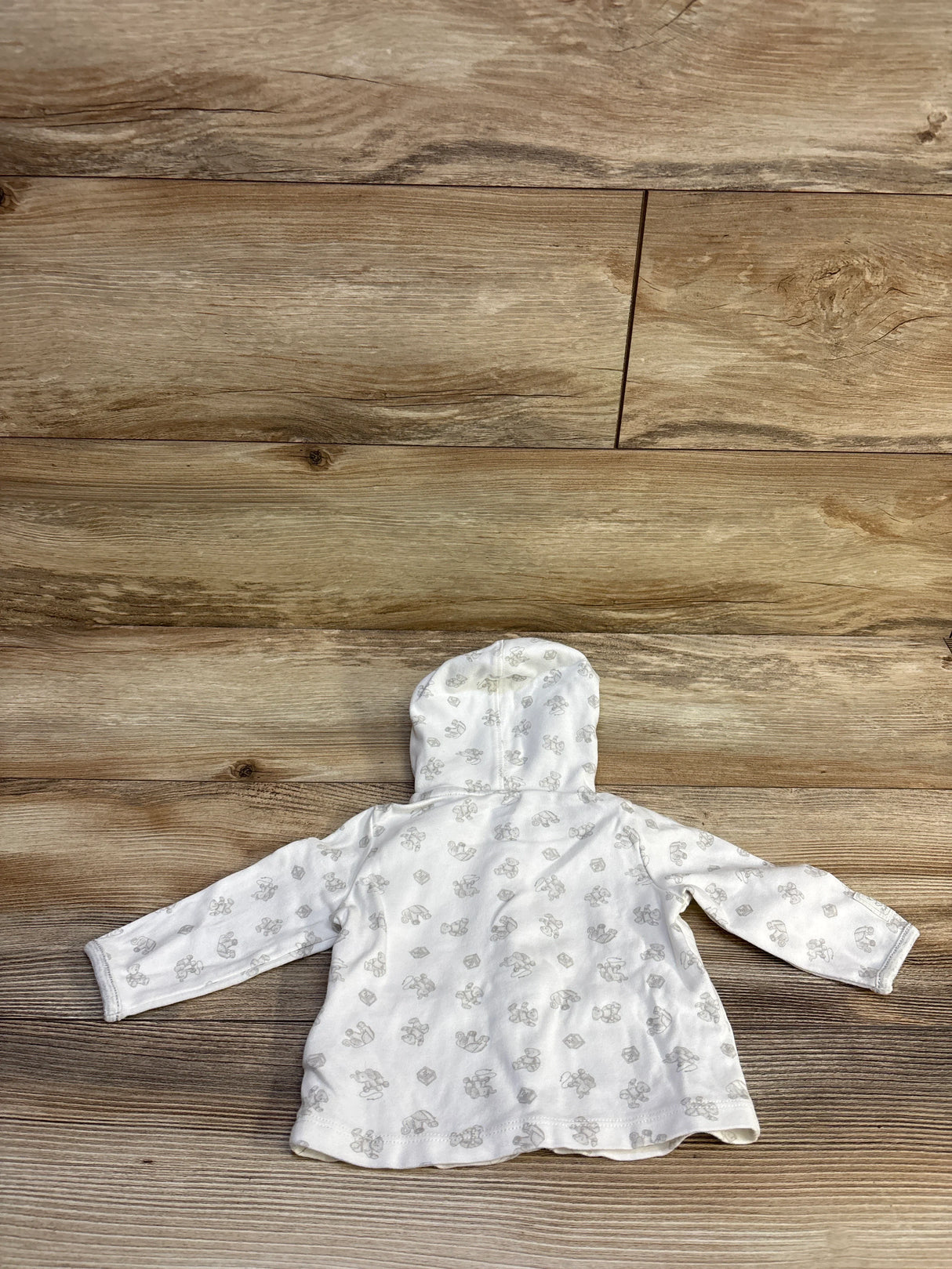 Ralph Lauren Button-Up Hoodie White sz 6m