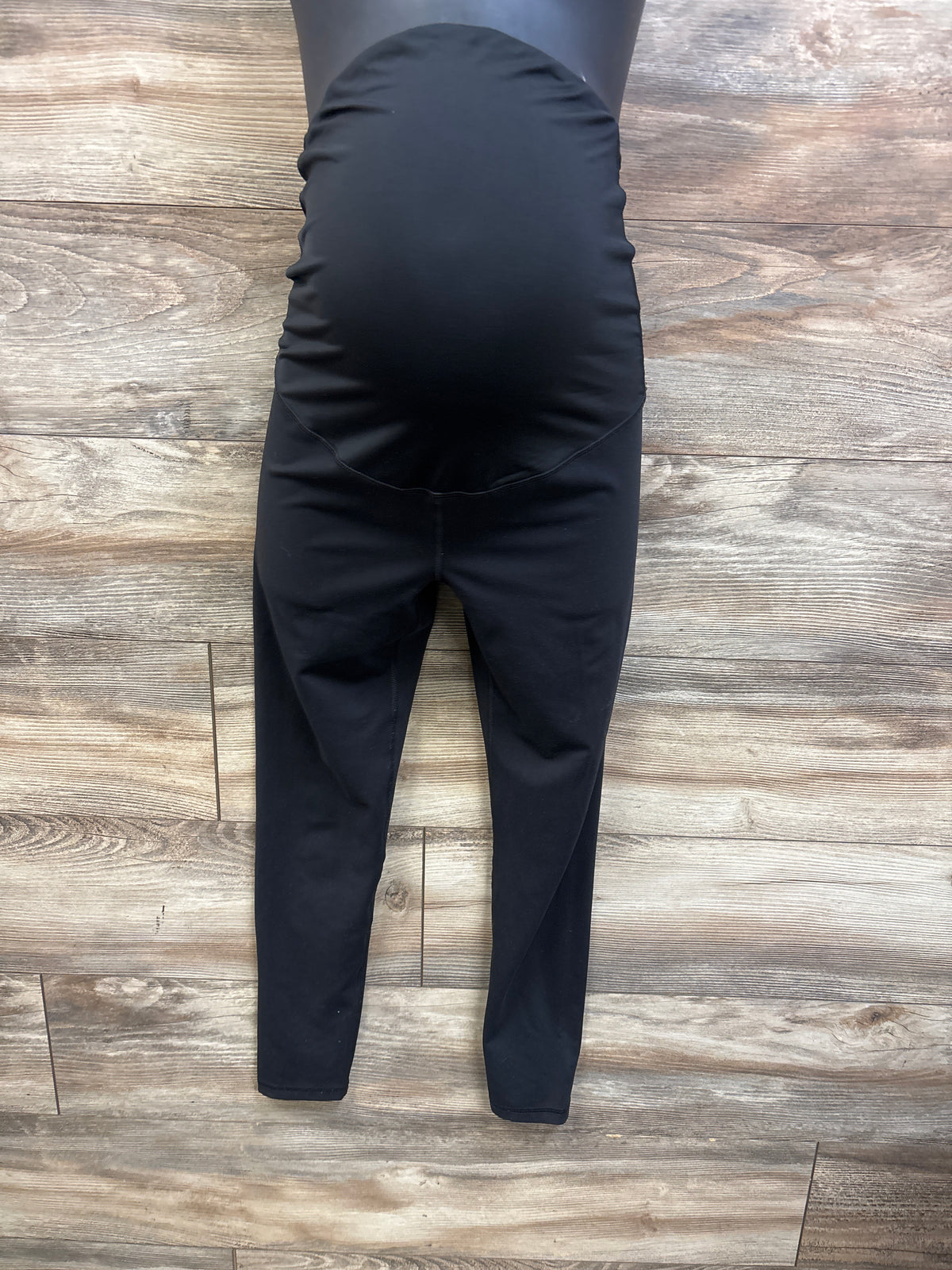 Isabel Maternity Crossover Panel Leggings Black sz Small
