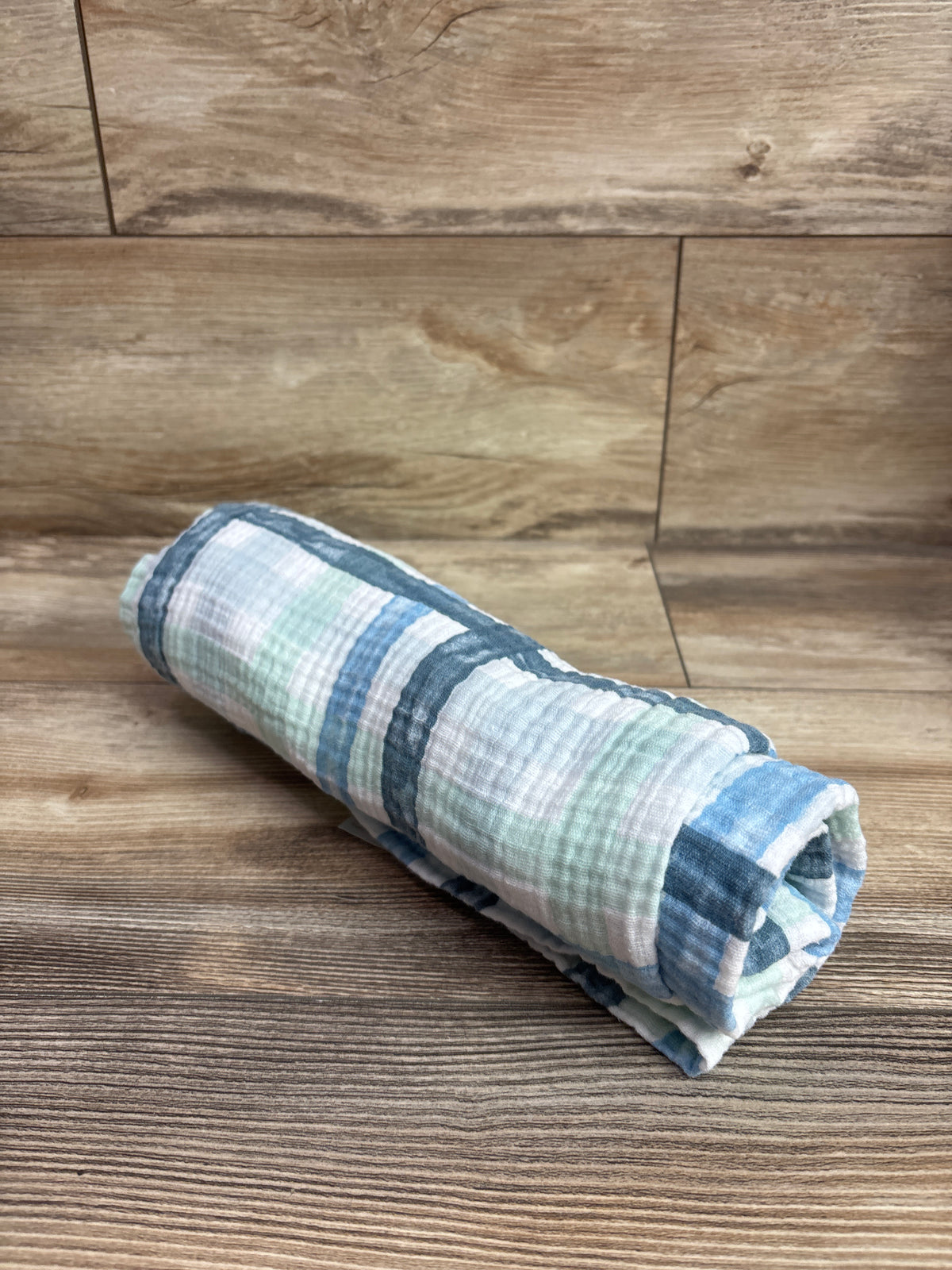 Aden by Aden + Anais Muslin Swaddle Blanket Blue 44x44''