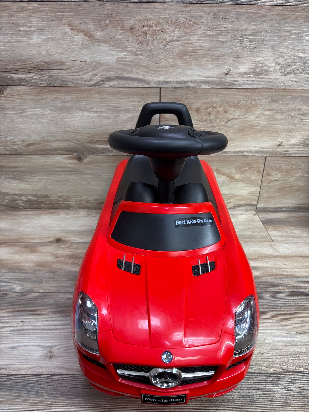 Best Ride-On Cars Mercedes Benz Toddler Push Car, Red