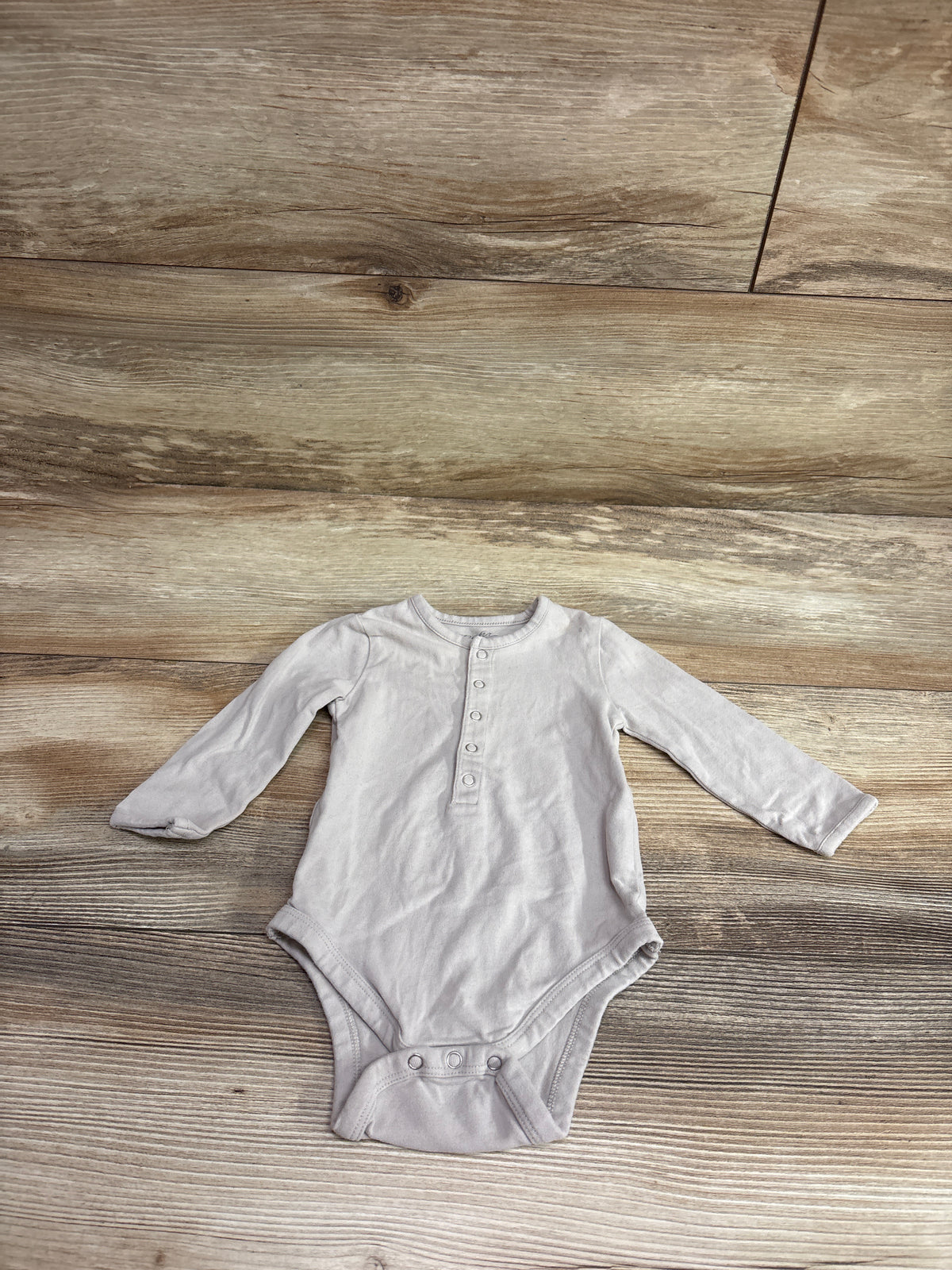 Pehr Long Sleeve Henely Bodysuit Ivory sz 0-3m