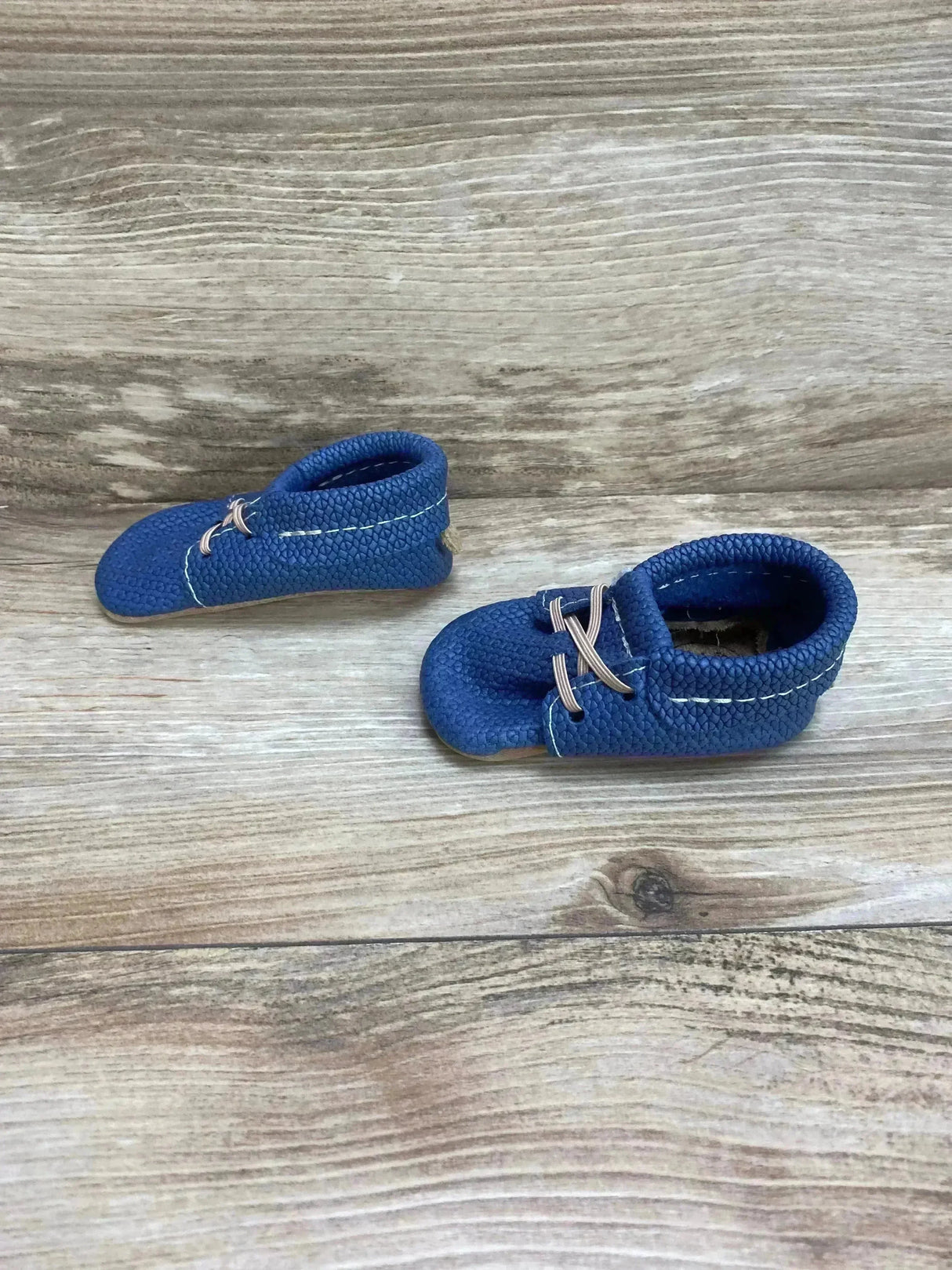 Freshly Picked Soft Sole Oxfords Blue sz 1c - Me n Mommy To Be