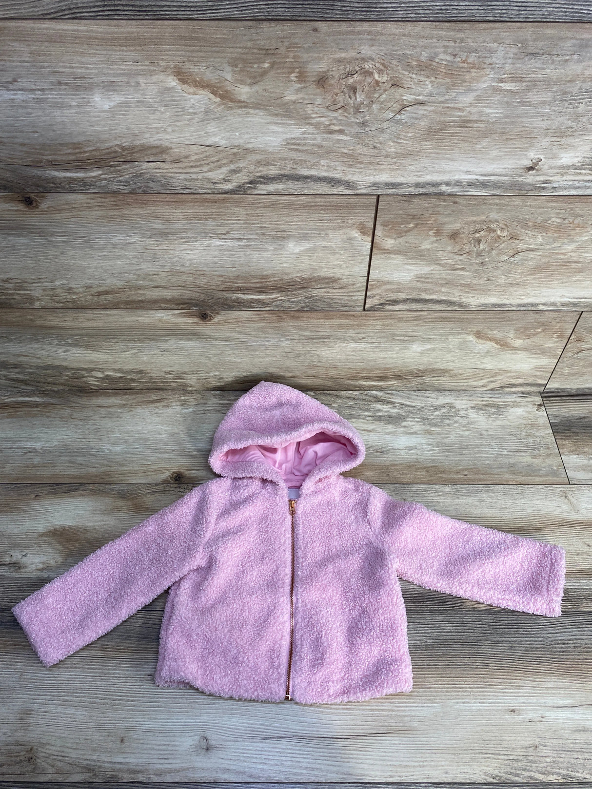 Janie & Jack Web Cozy Pink Jacket sz 18-24m