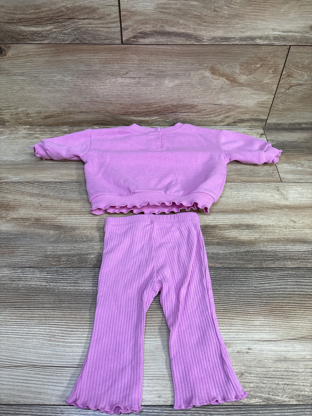 Disney Baby 2pc Winnie The Pooh Sweatshirt & Pants Set Pink sz 0-3m