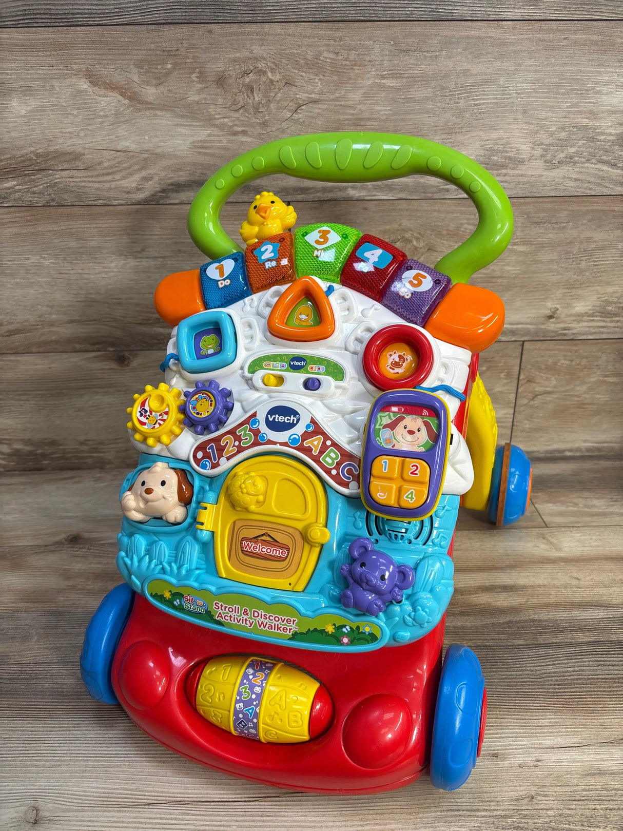 VTech Stroll & Discover Activity Walker - Red