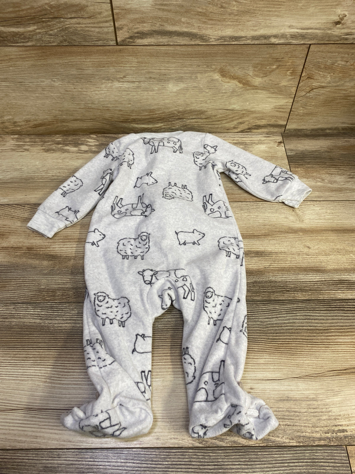 Child Of Mine Blanket Sleeper Grey sz 3-6m