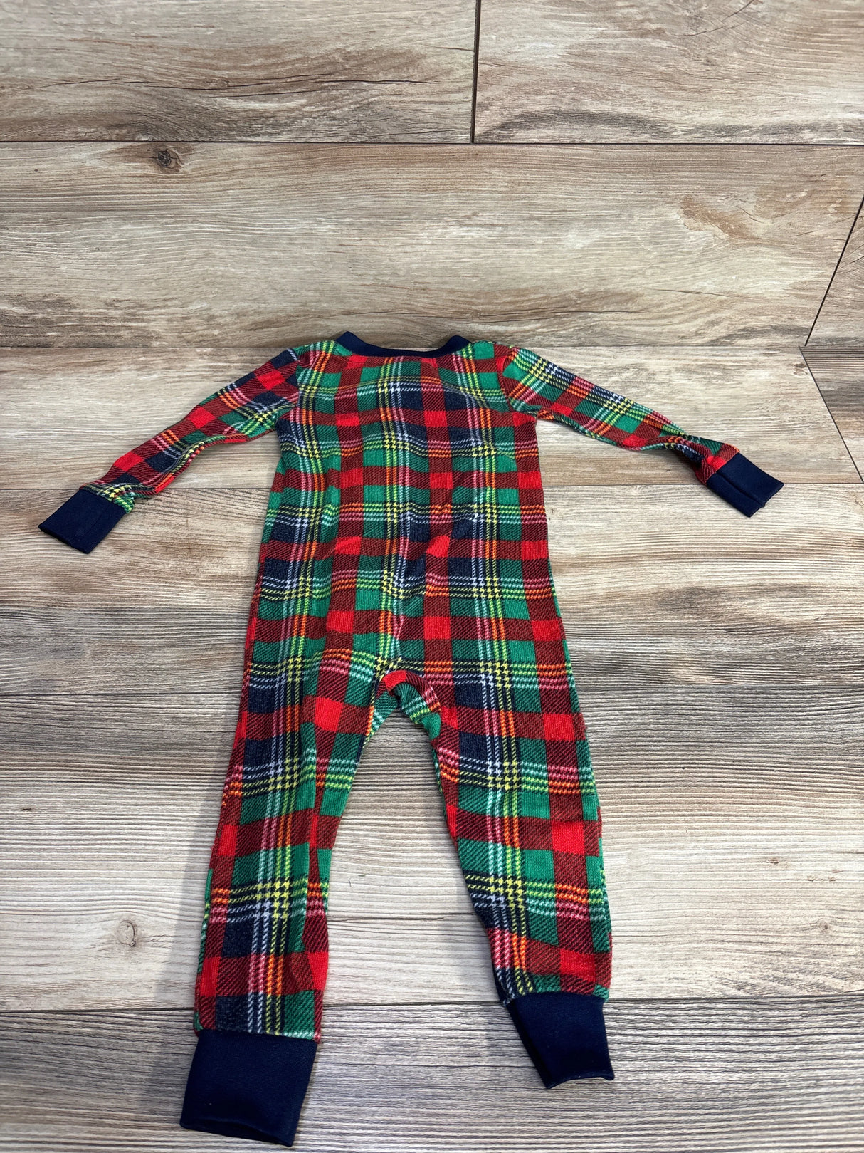 Dearfoams Plaid Baby Bear Sleeper Multicolored sz 18m
