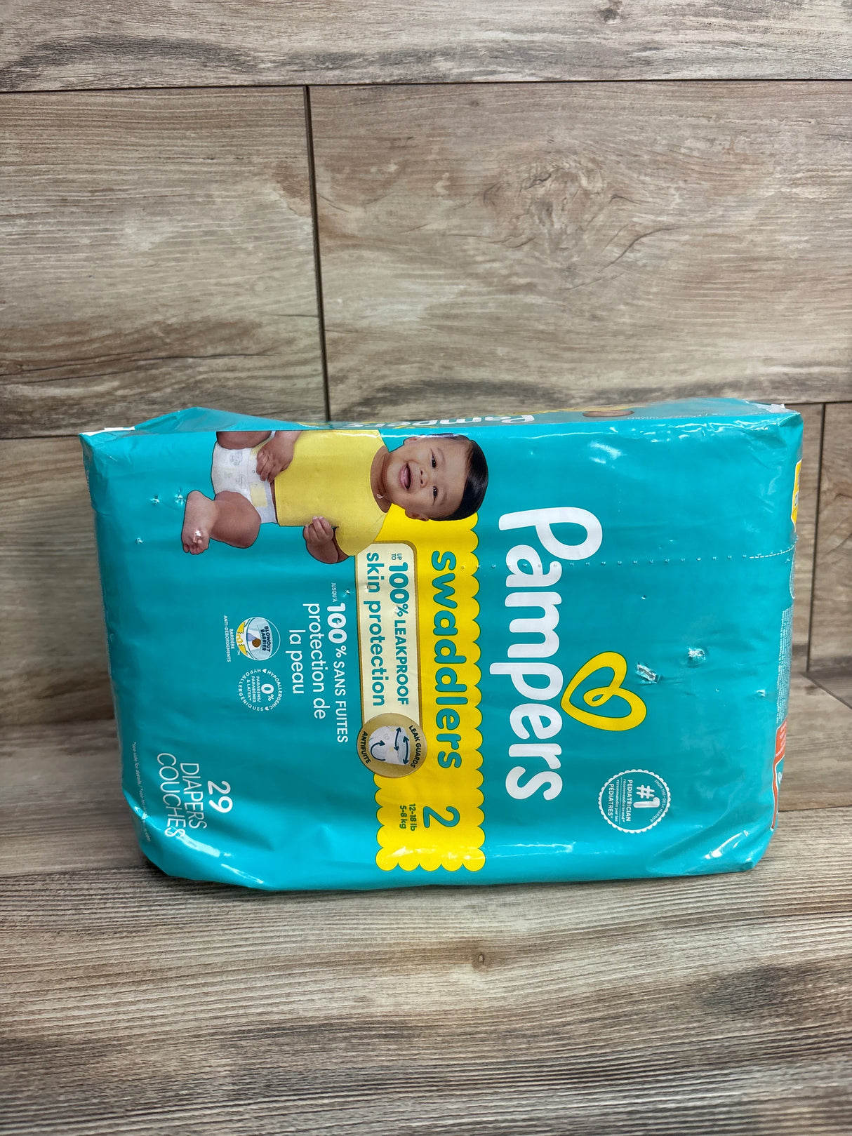 NEW Pampers Swaddlers Diapers, Size 2 29ct.