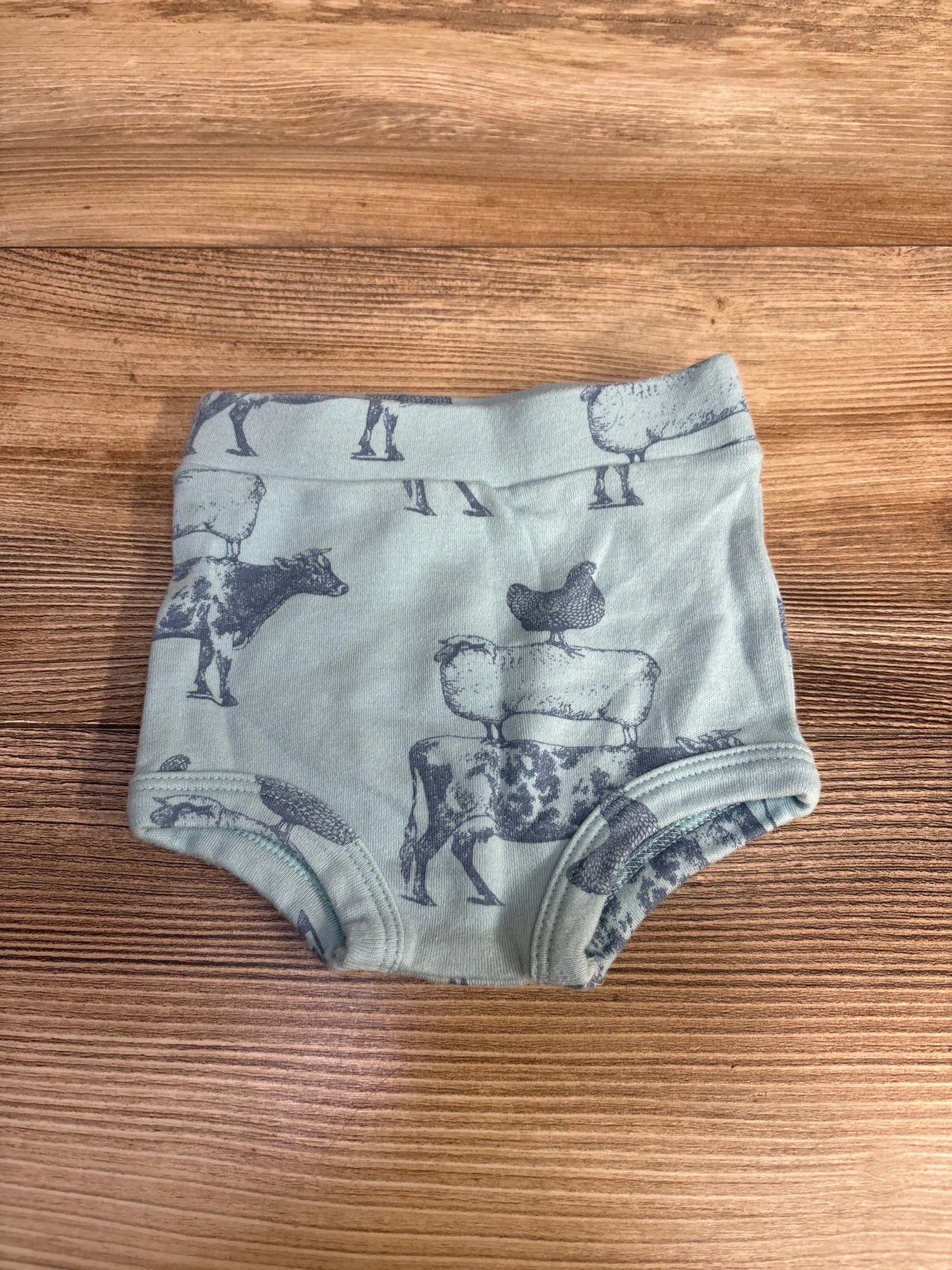 Kate Quinn Organic Farm Animals Bloomers Blue sz 3-6m - Me n Mommy To Be