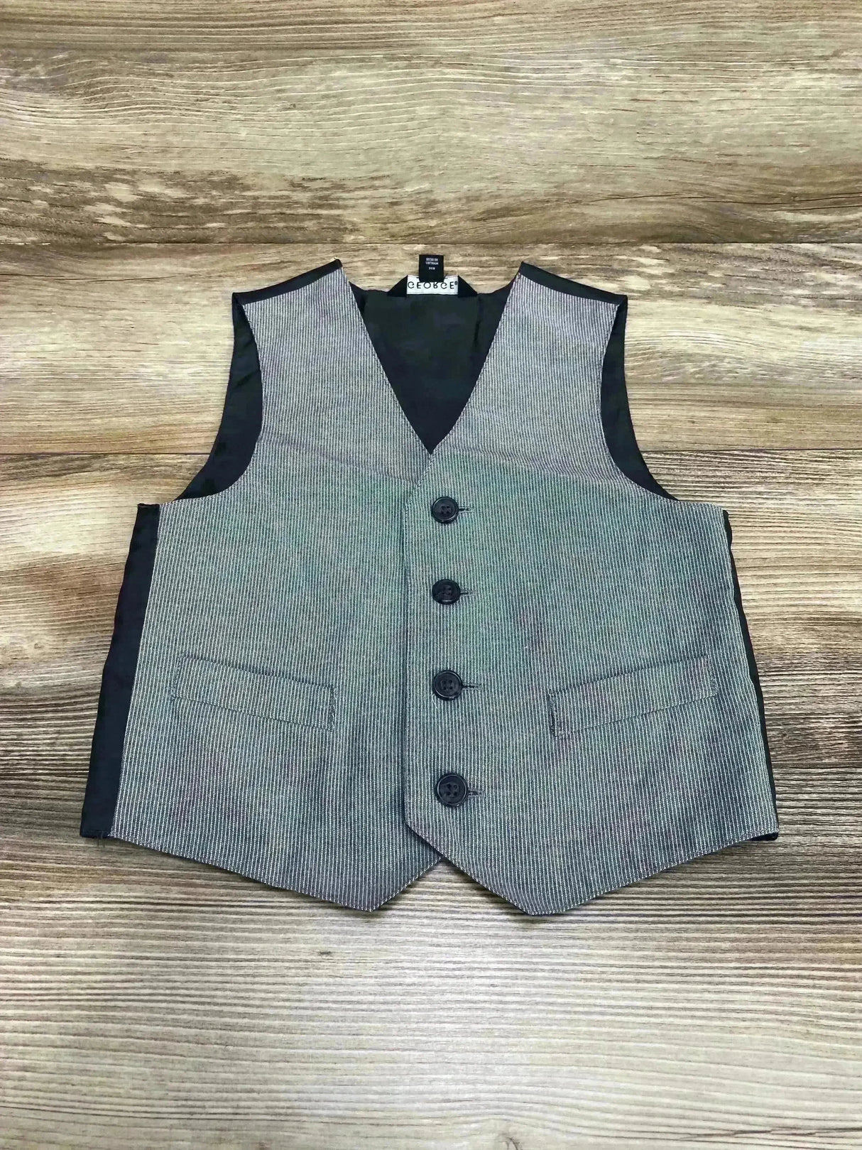 George Vest Grey sz 4T - Me n Mommy To Be