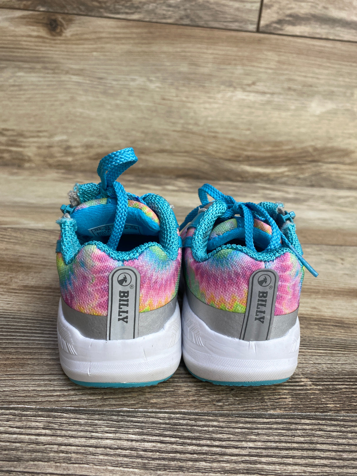 Billy Footwear Rainbow Tie Dye BILLY Goat Sneakers Grey sz 5c