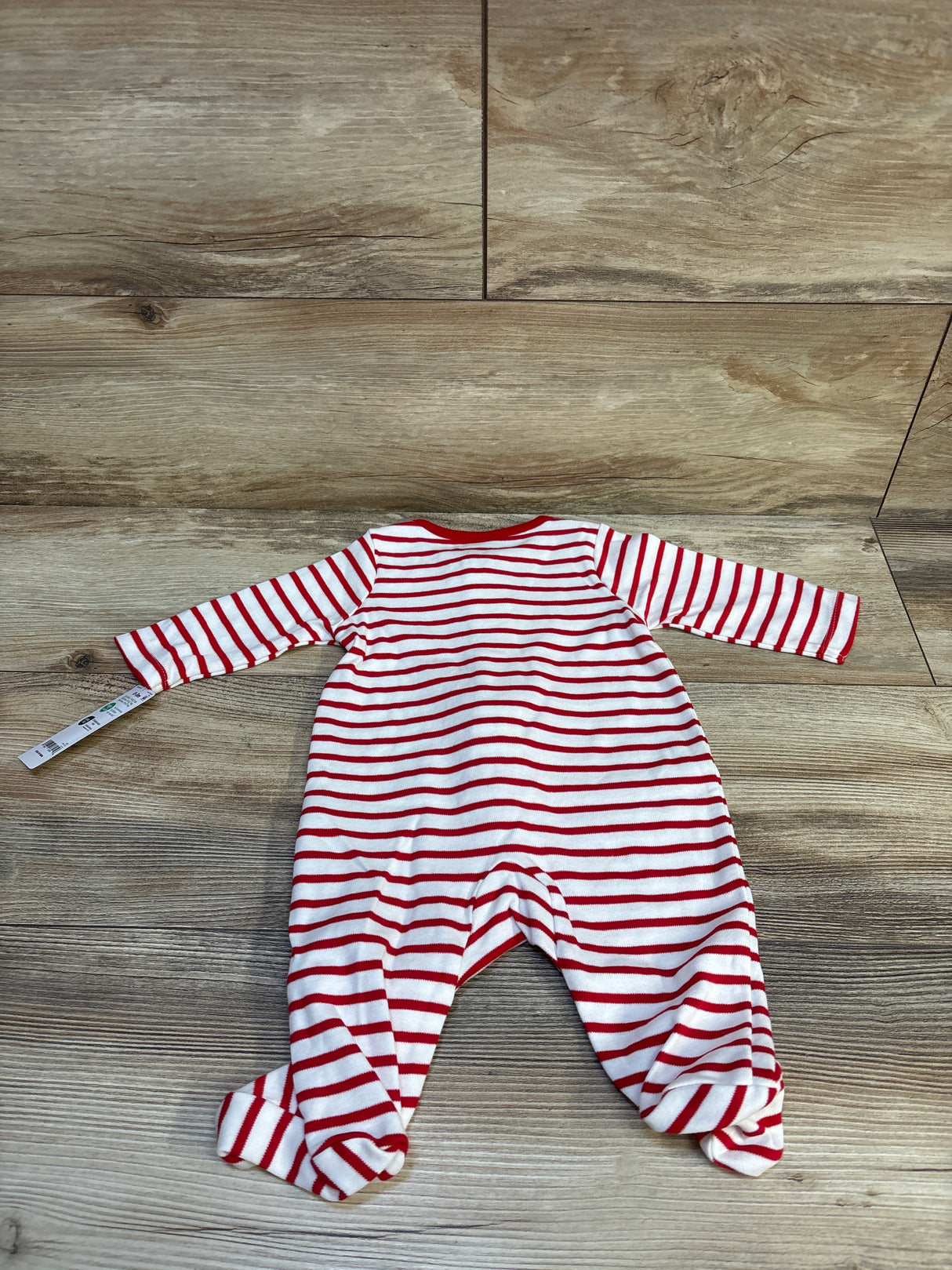 NEW Carter's Striped Love Sleeper White sz 0-3m
