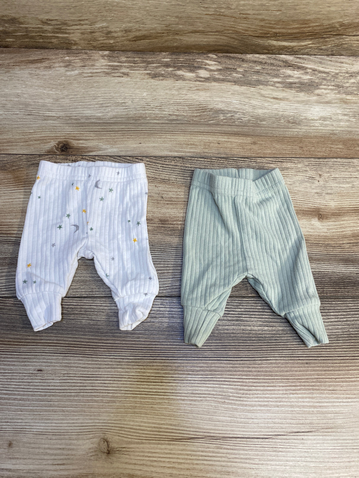 Just One You 2pk Pull On Pants Sage sz PREEMIE