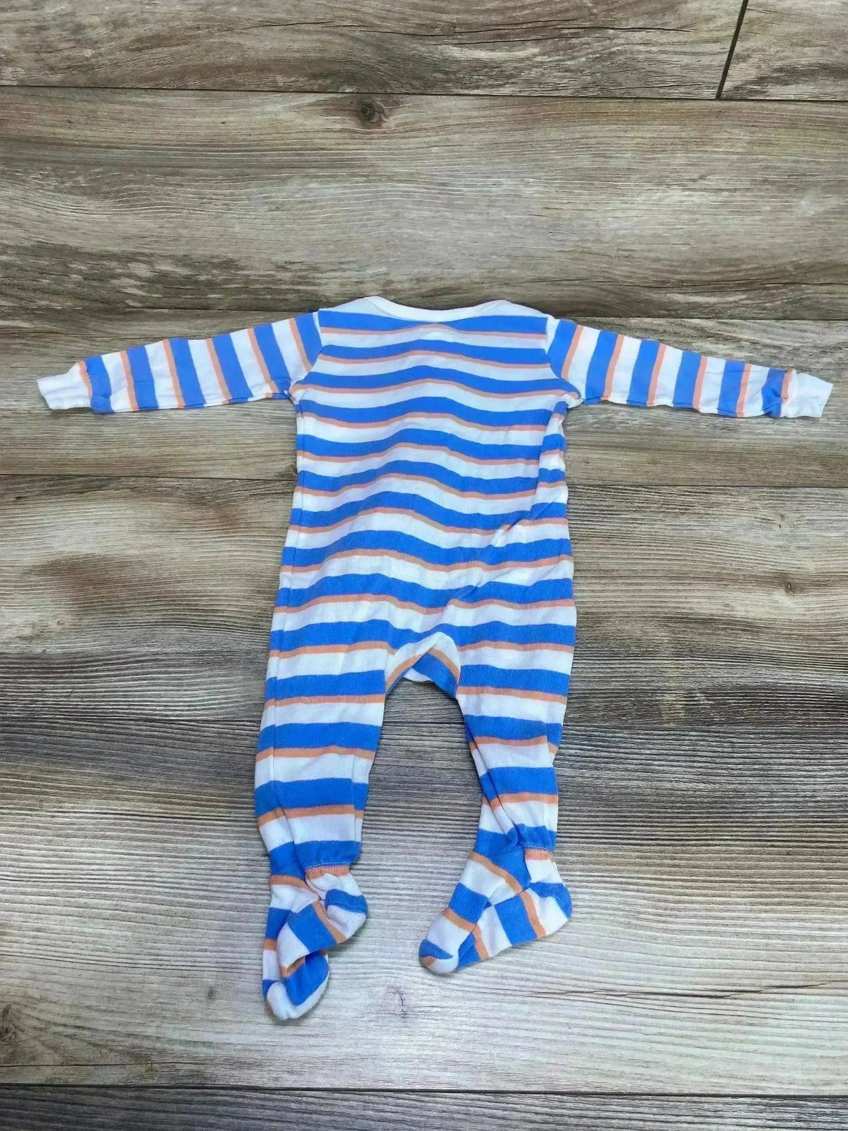 Member's Mark Striped Sleeper White sz 6m - Me n Mommy To Be