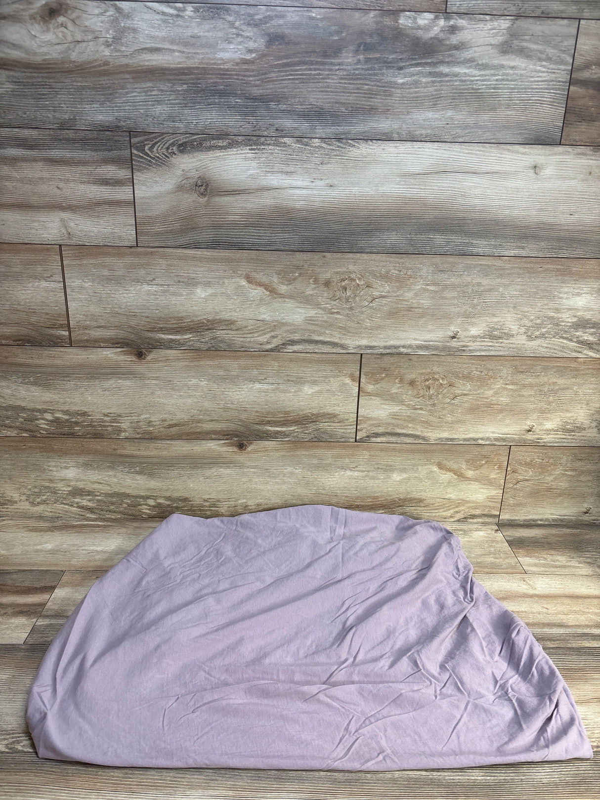 Marmalade Woven Cotton Fitted Crib Sheet, Lavender