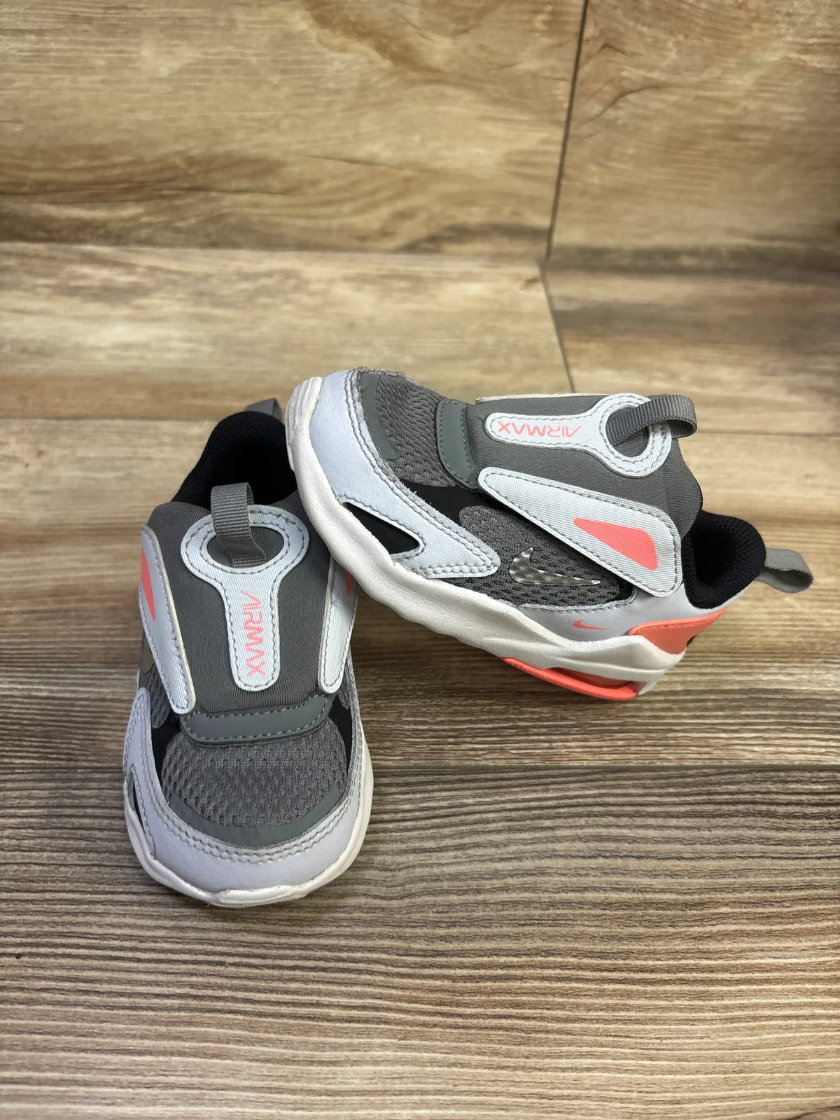 Nike Air Max Bolt TD 'Smoke Grey Pink' Sneakers sz 7c