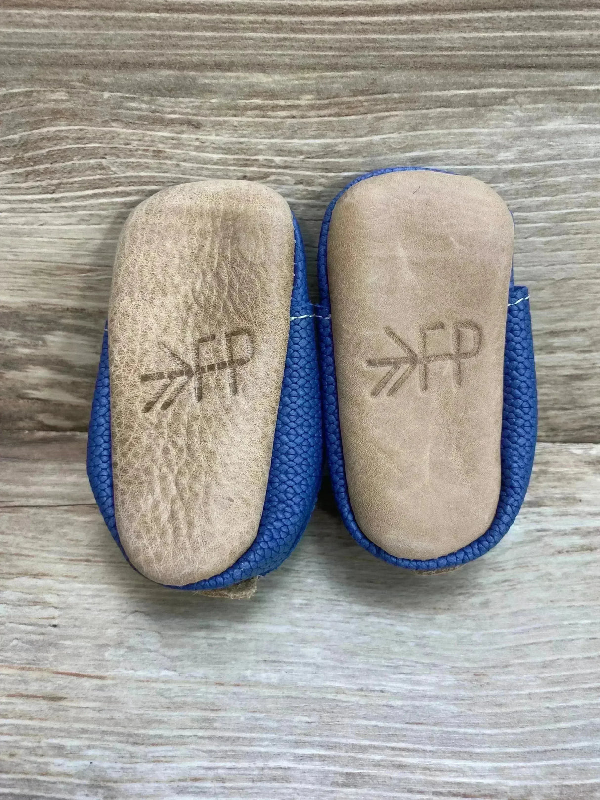 Freshly Picked Soft Sole Oxfords Blue sz 1c - Me n Mommy To Be