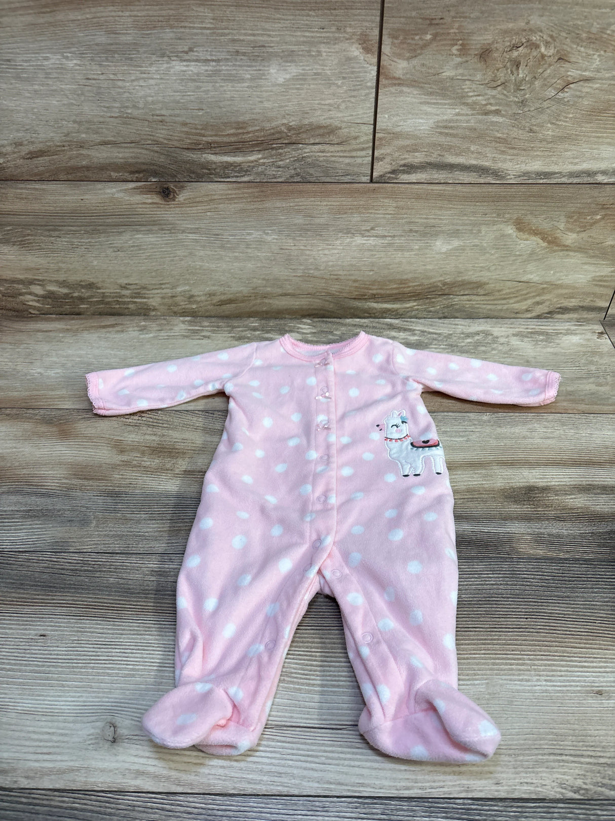 Carter's Snap Blanket Sleeper Pink sz 3m