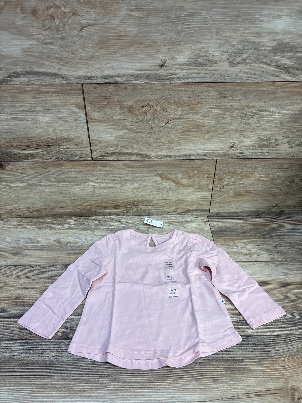 NEW Baby Gap Long Sleeve Shirt Pink sz 18-24m