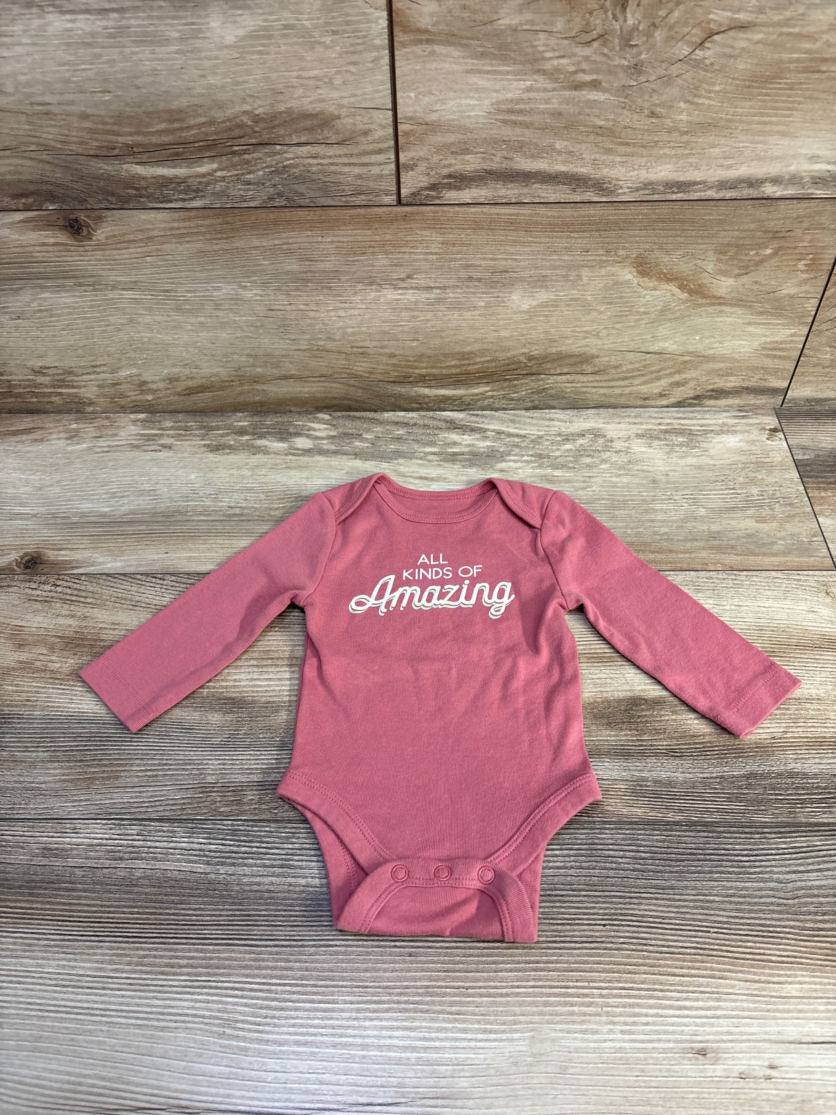 Jumping Beans All Kinds Of Amazing Bodysuit Pink sz 3m