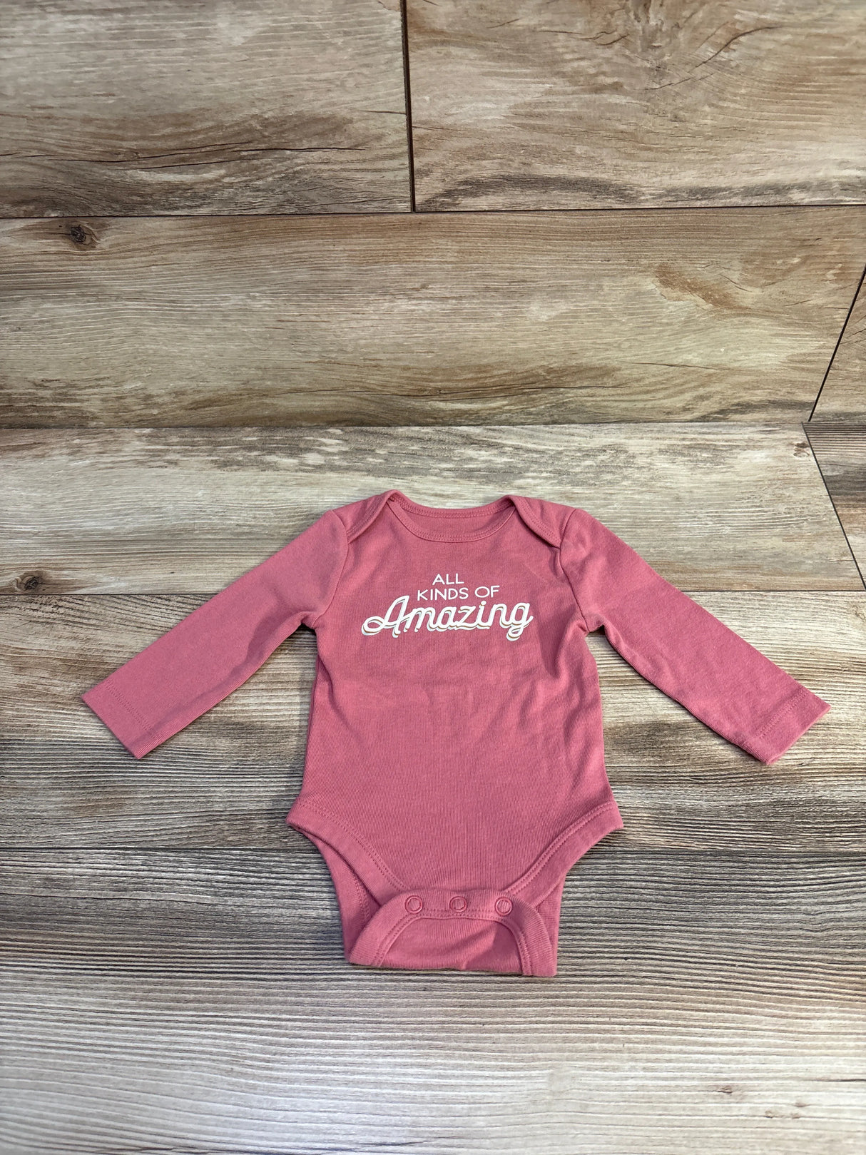 Jumping Beans All Kinds Of Amazing Bodysuit Pink sz 3m