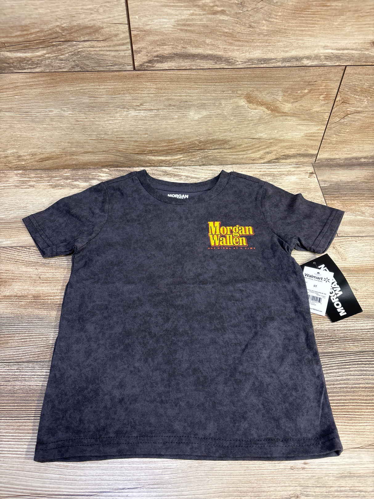 NEW Morgan Wallen Shirt Grey sz 5T